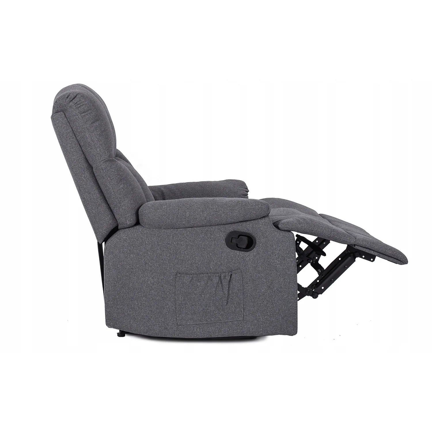 Elite RIKO Gray Recliner Armchair