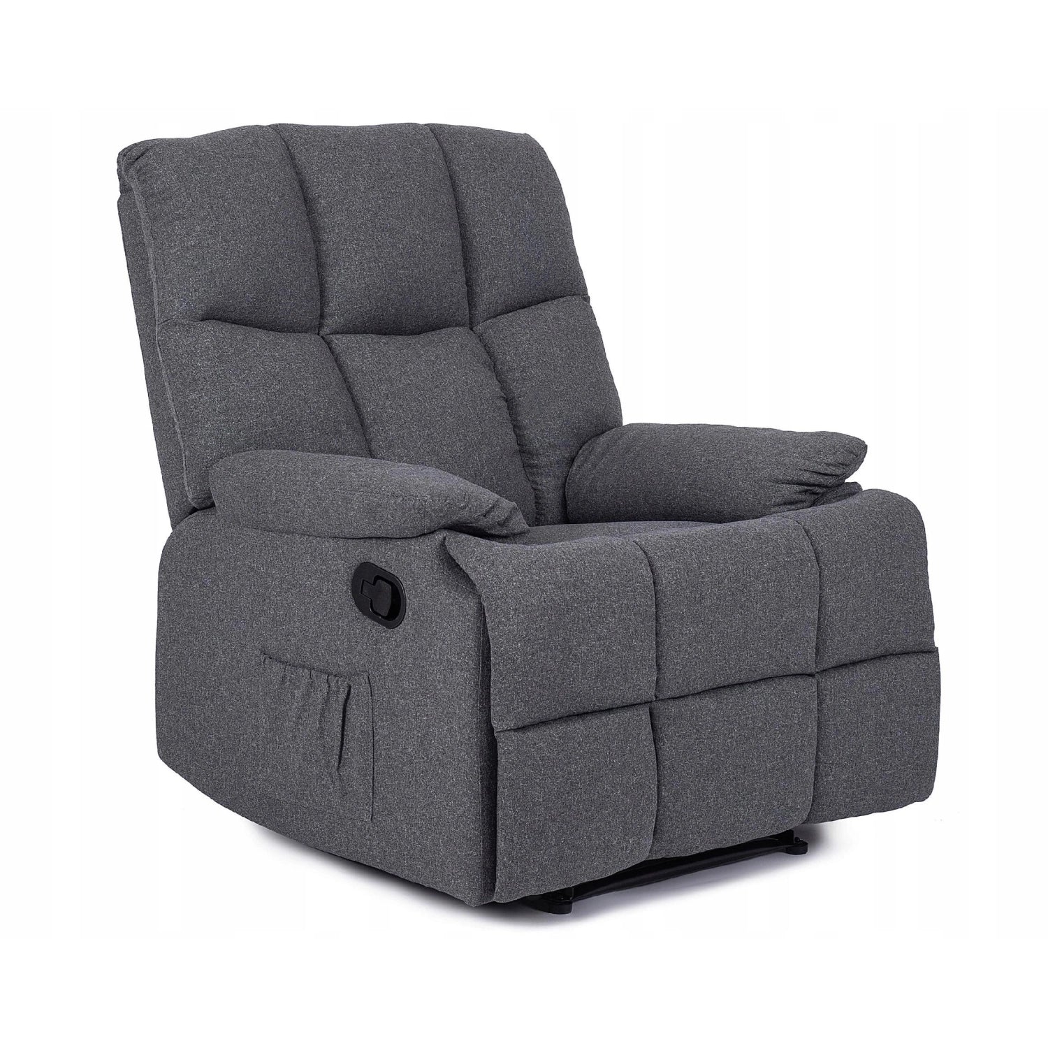 Elite RIKO Gray Recliner Armchair