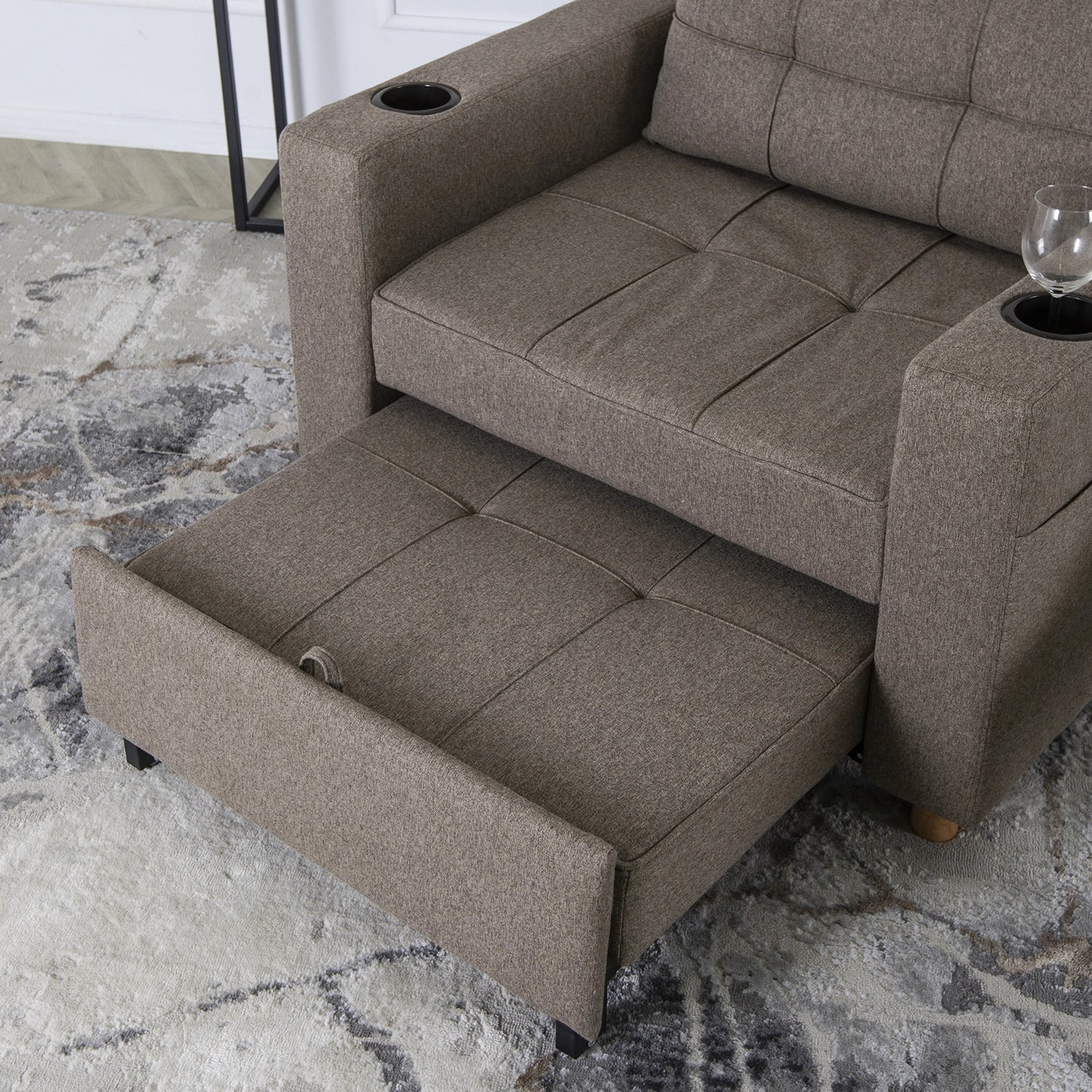 Elite SOLOR Beige Sesselbett