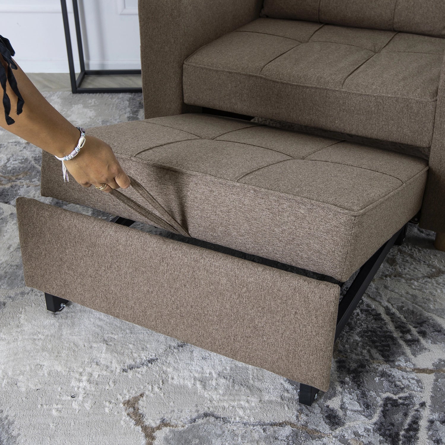 Elite SOLOR Beige Sesselbett