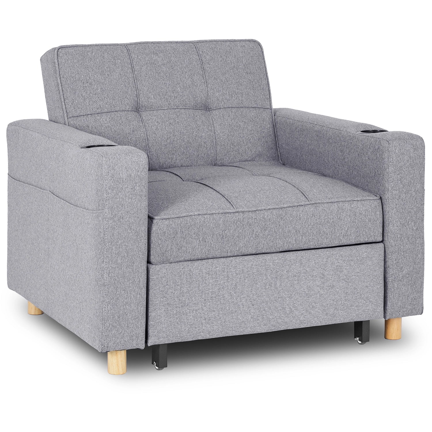 Elite SOLOR Grauer Schlafsessel