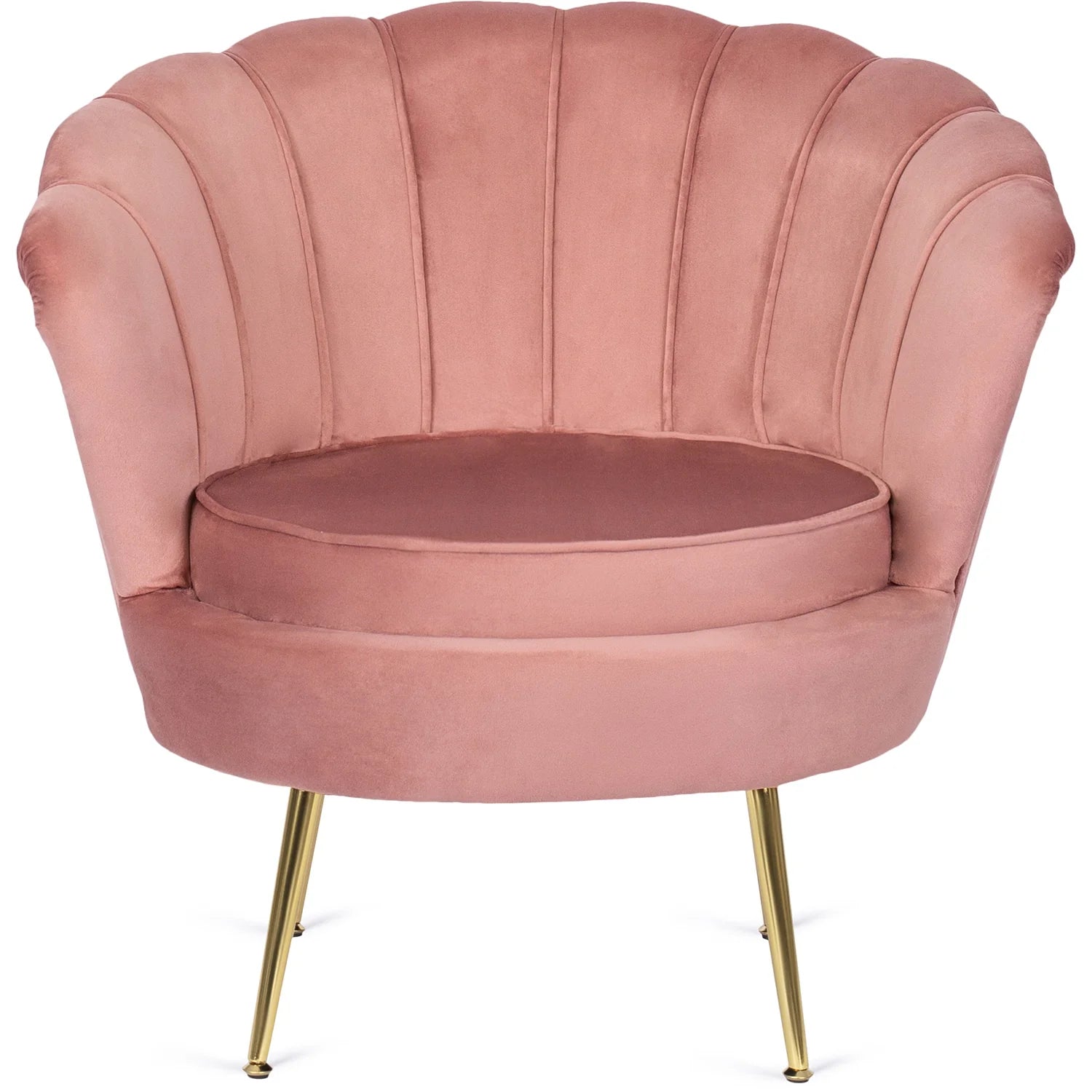 Elite ANGEL Sessel aus rosa Samt