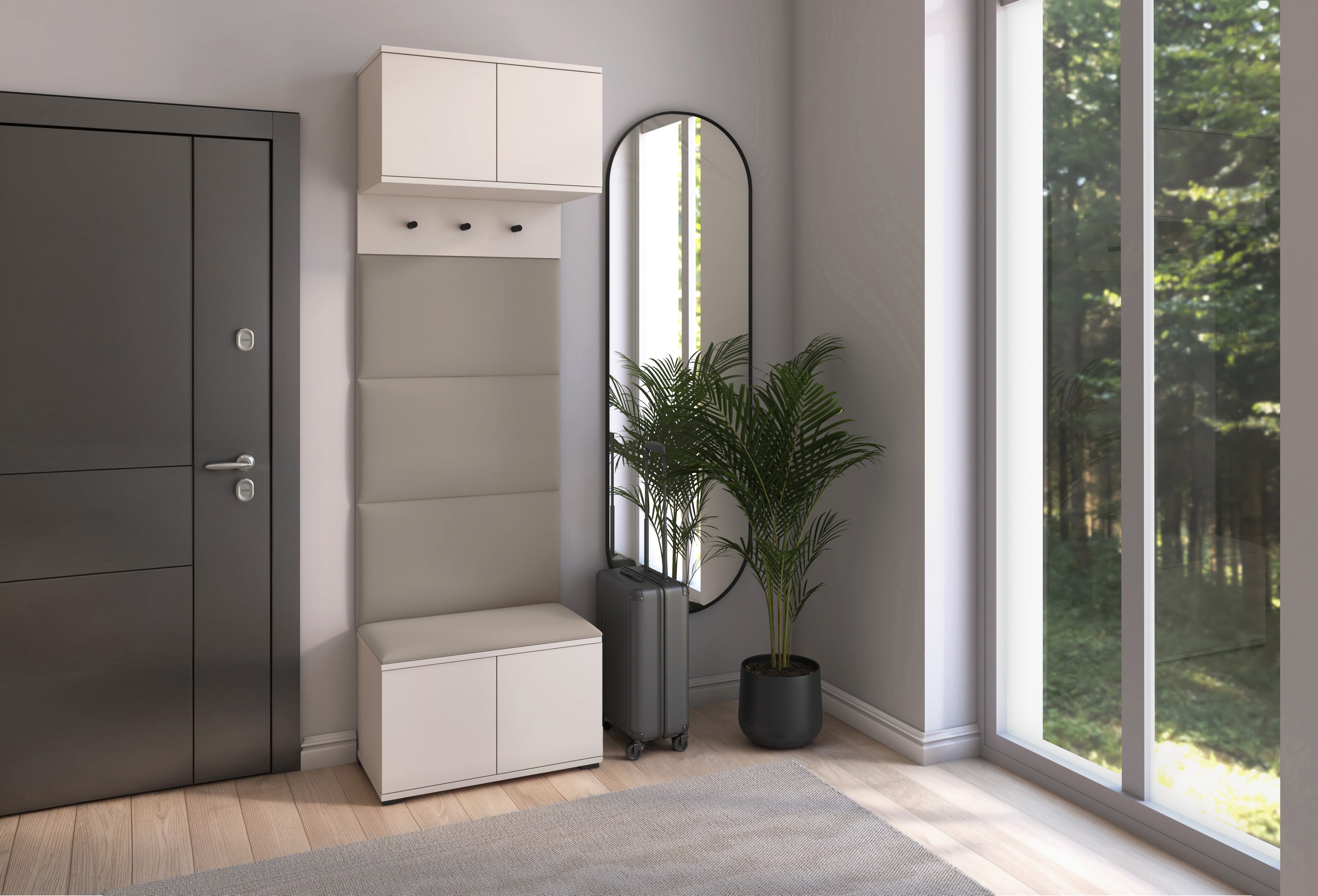 PK Bianco 5 Flurgarderoben-Set – Kaninchen