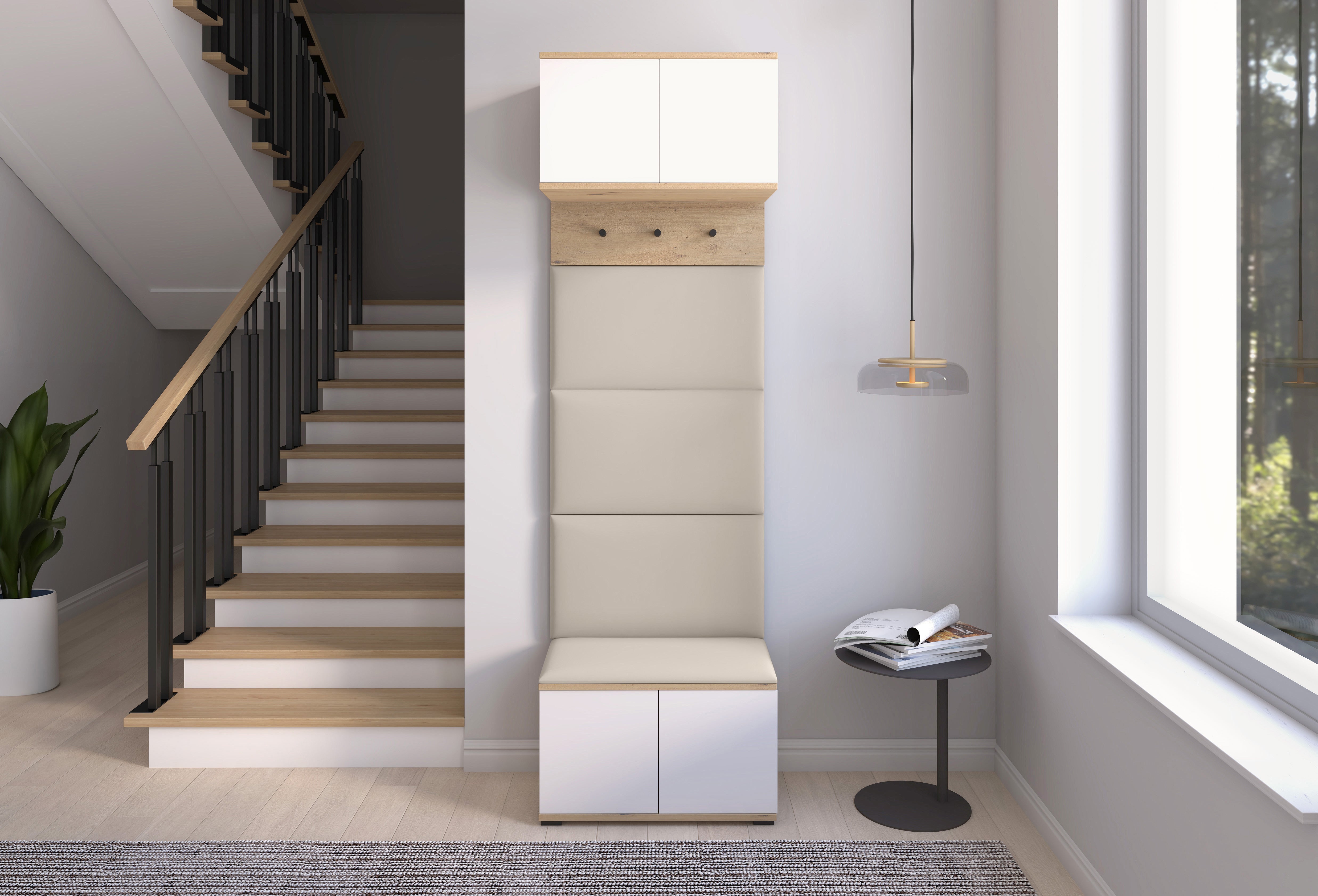 PK Sevilla 5 Hallway Wardrobe - LIght Beige