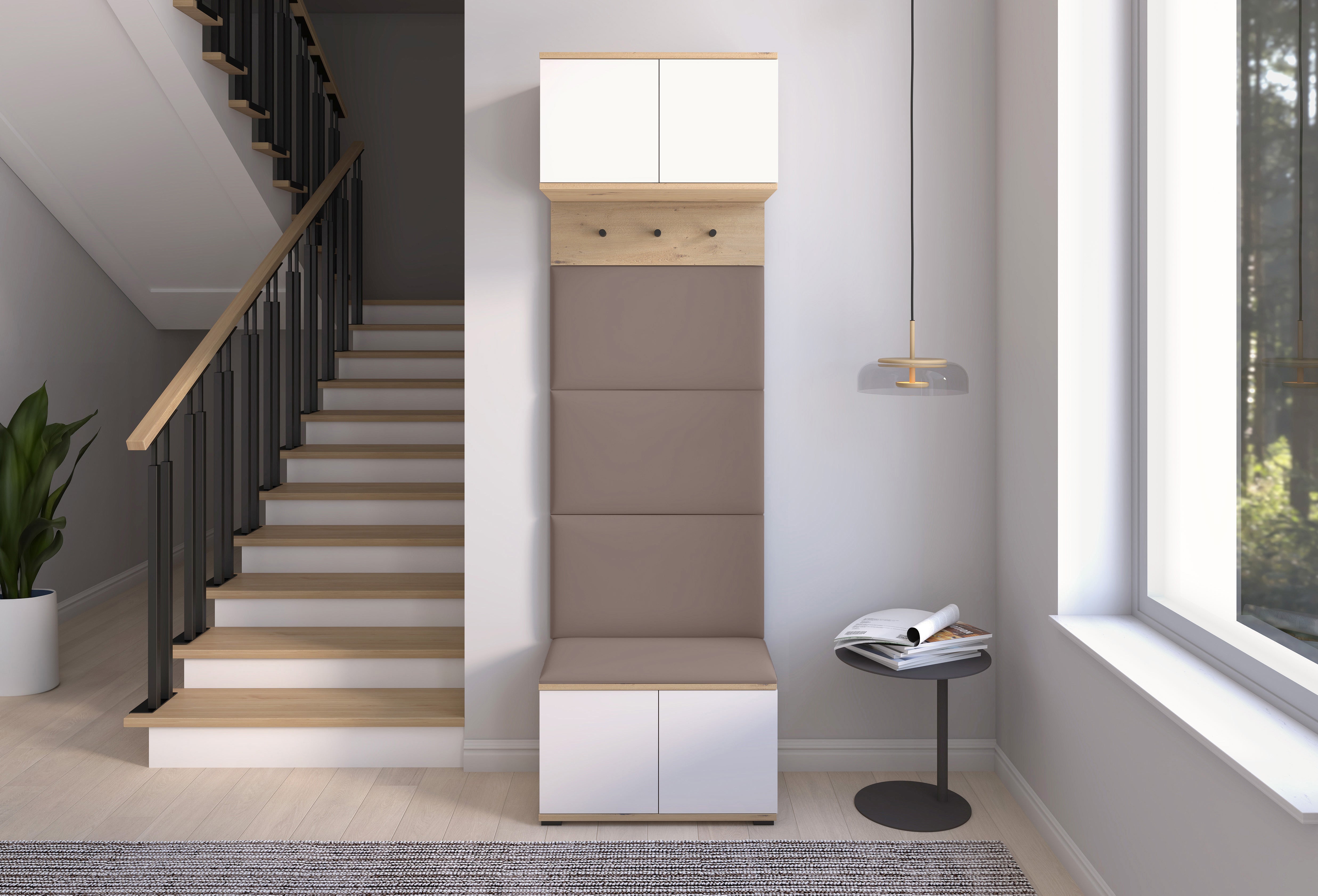 PK Sevilla 5 Hallway Wardrobe - Cacao