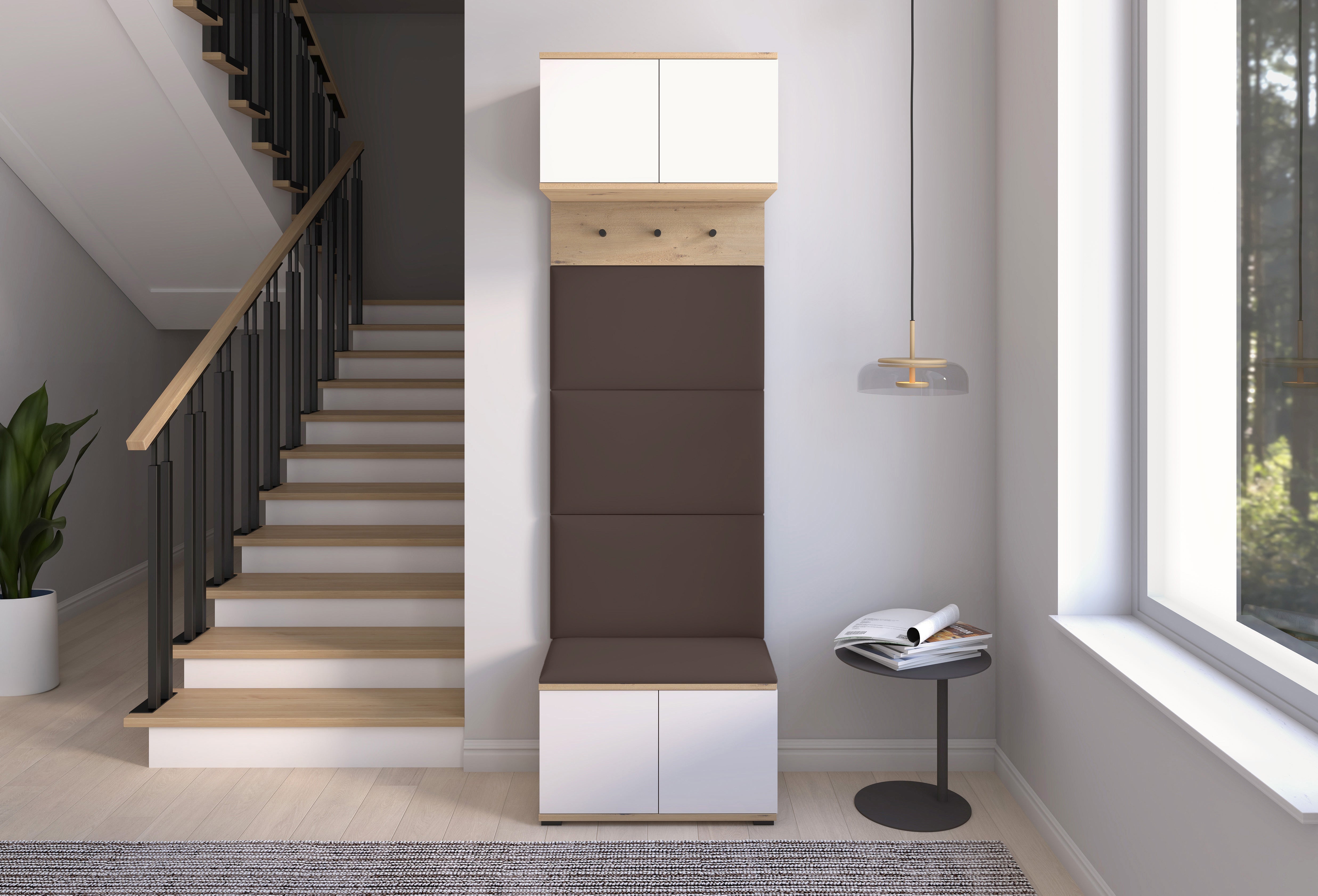 PK Sevilla 5 Hallway Wardrobe - Dark Brown