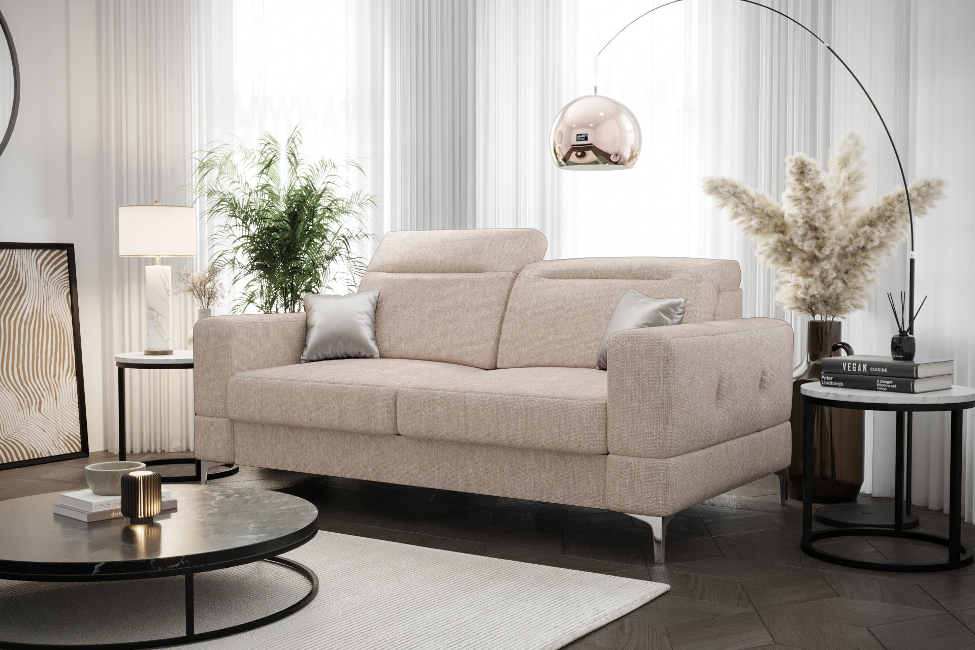 G-Malibu II Zweisitzer-Sofa: Eleganter Komfort für Ihr Wohnzimmer