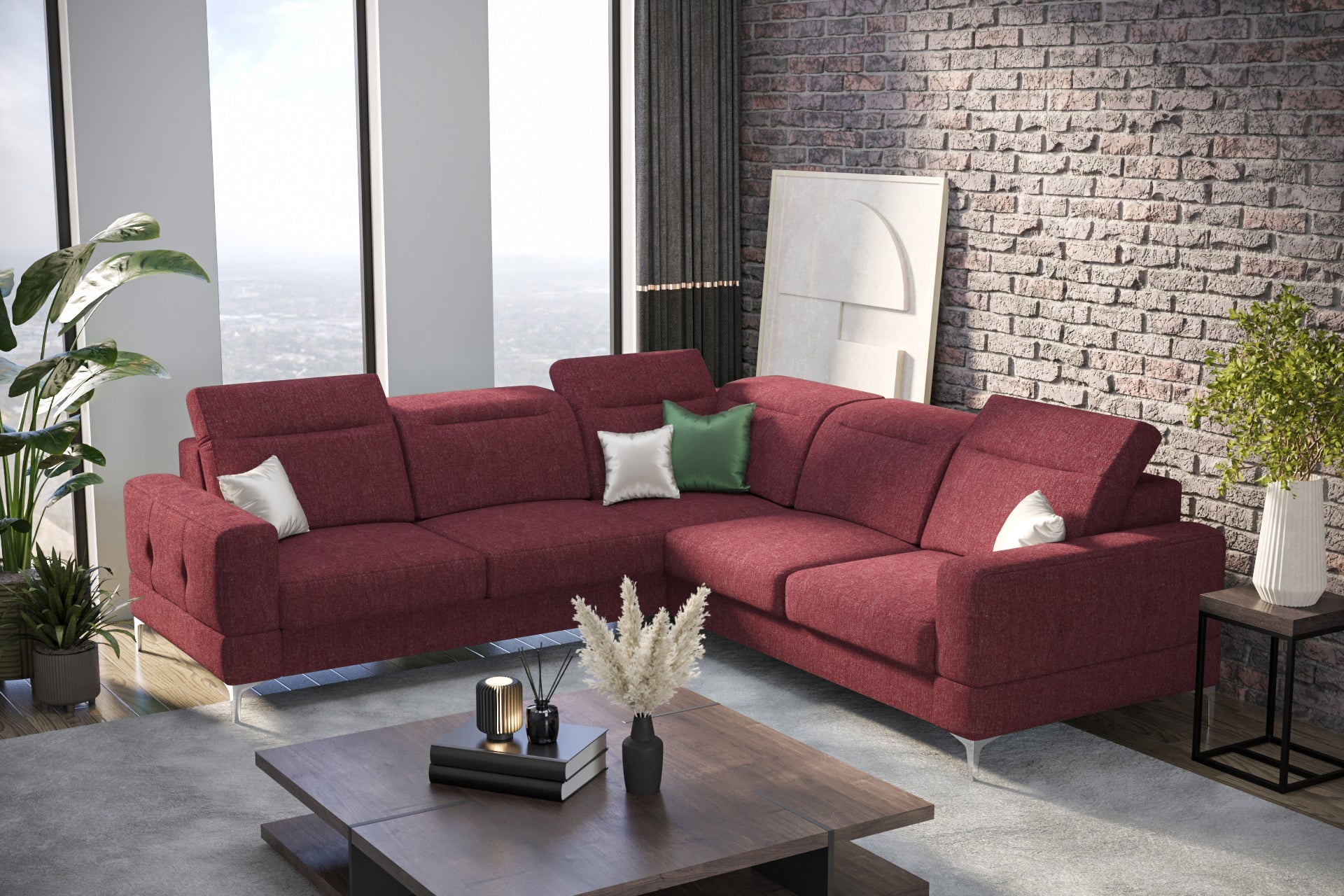 G-Malibu Max Ecksofa Geräumiger Komfort und modernes Design