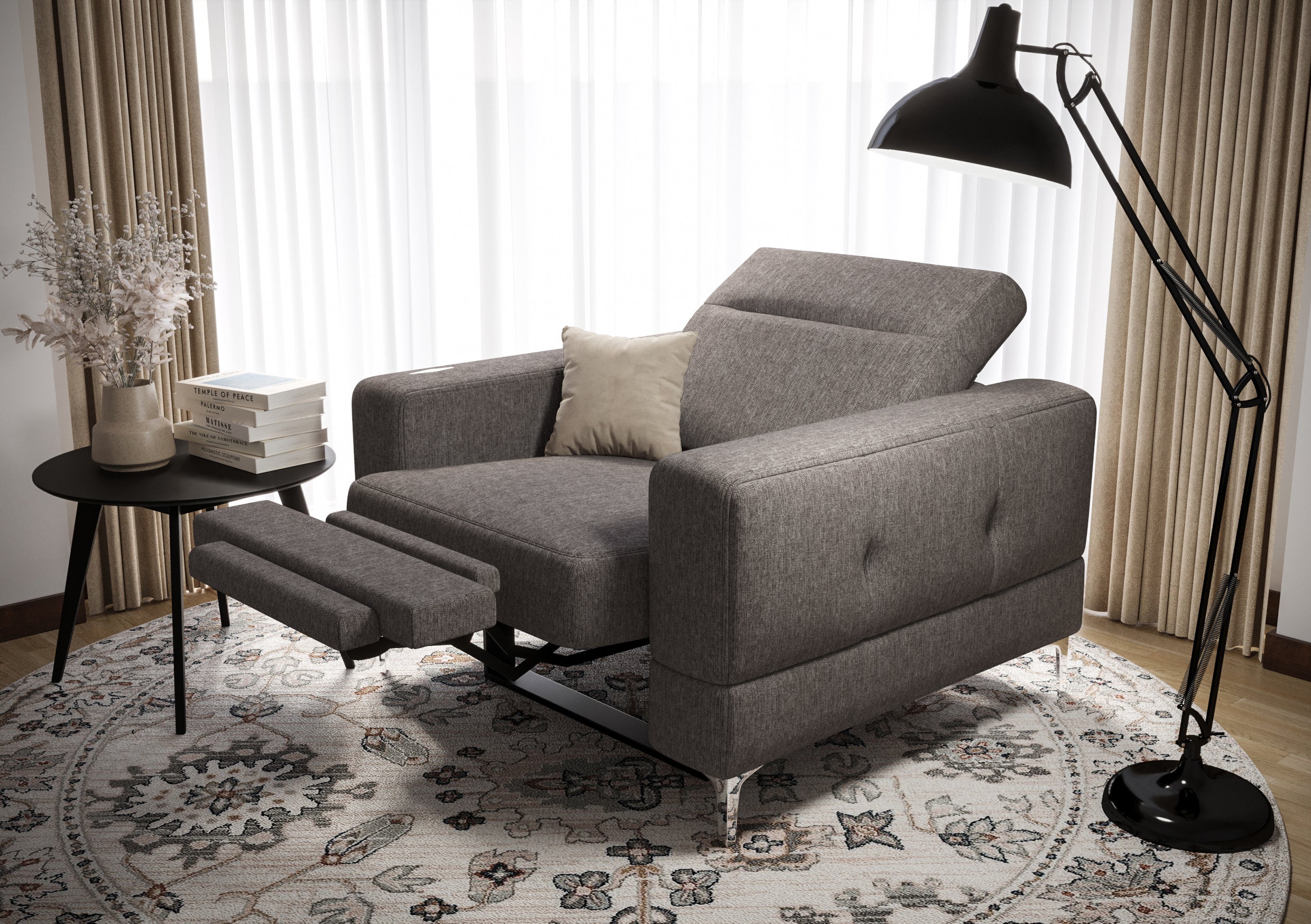 Polstersessel G-Malibu Relax: Moderner Komfort trifft klassischen Stil