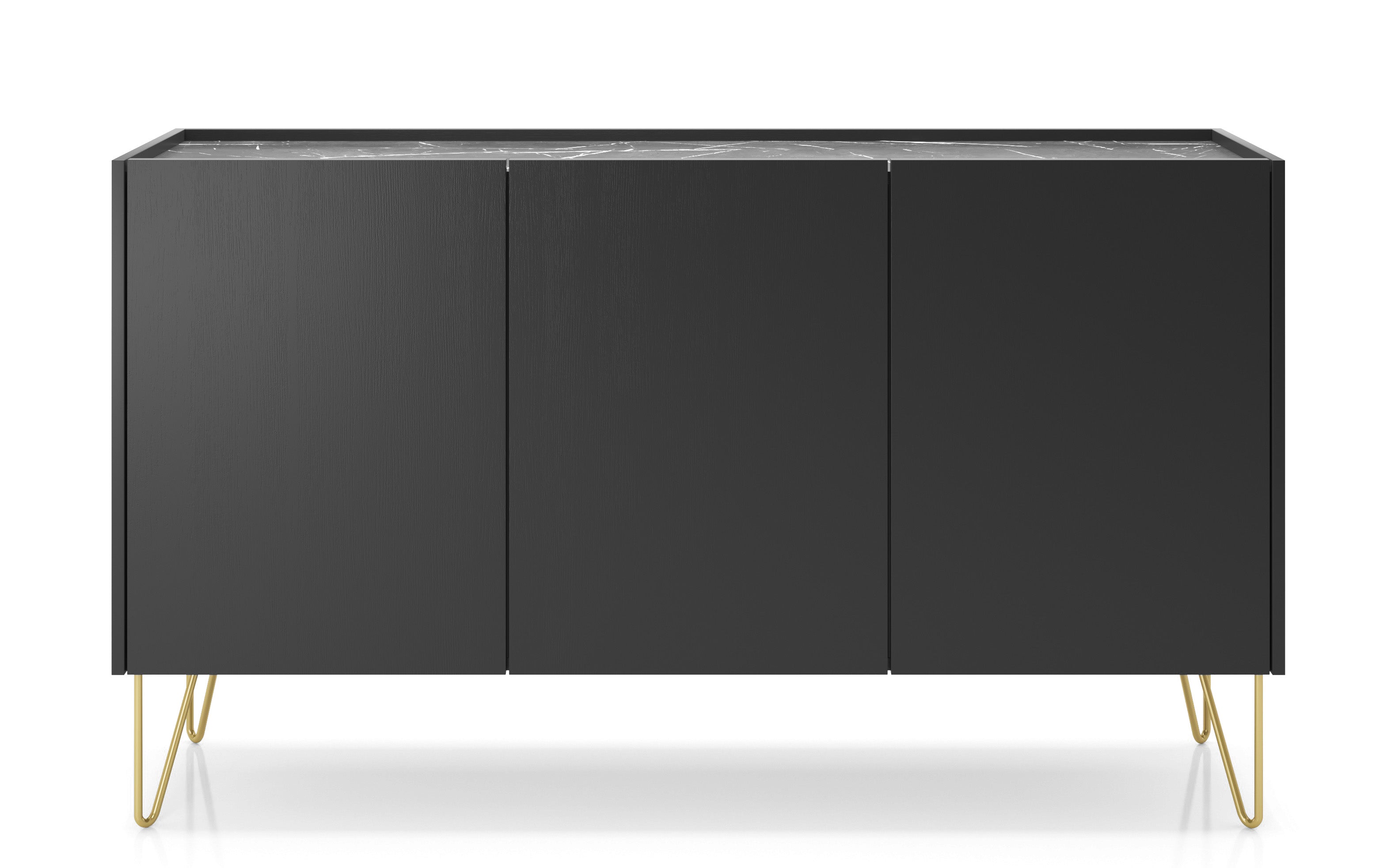 Harmony Dresser - Kommode mit drei Türen im Push to Open System