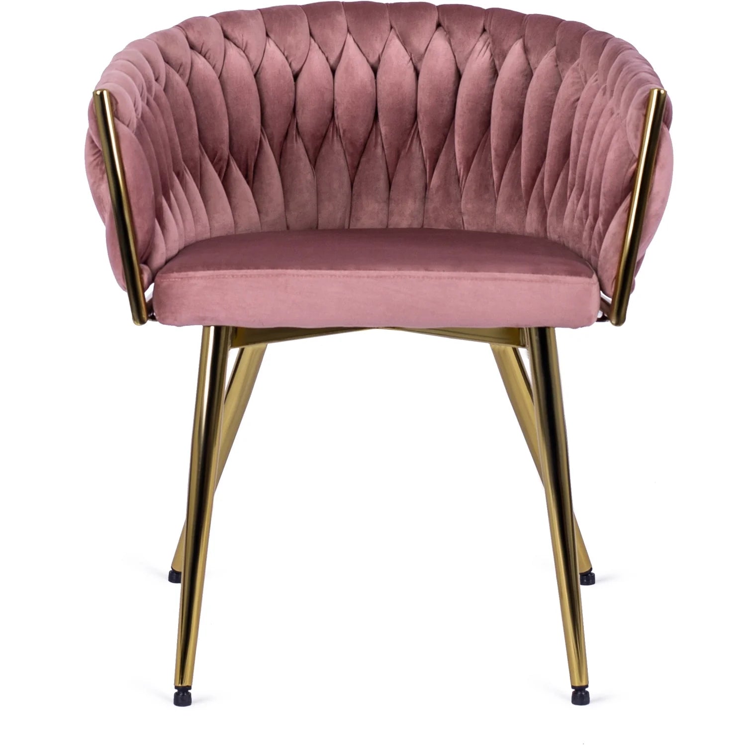 Elite CAPRI Pink Veloursstuhl – Ein Hauch von Luxus und Eleganz