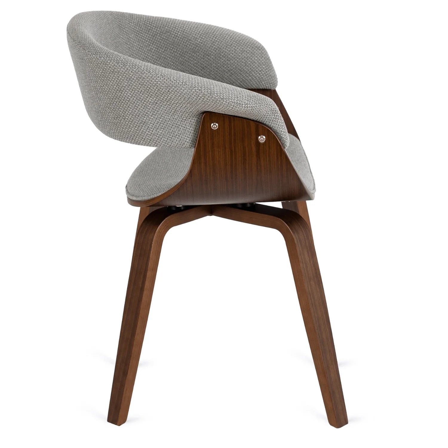 Elite GARY 2 Grey/Walnut Chair – A Perfect Fusion of Style & Comfort