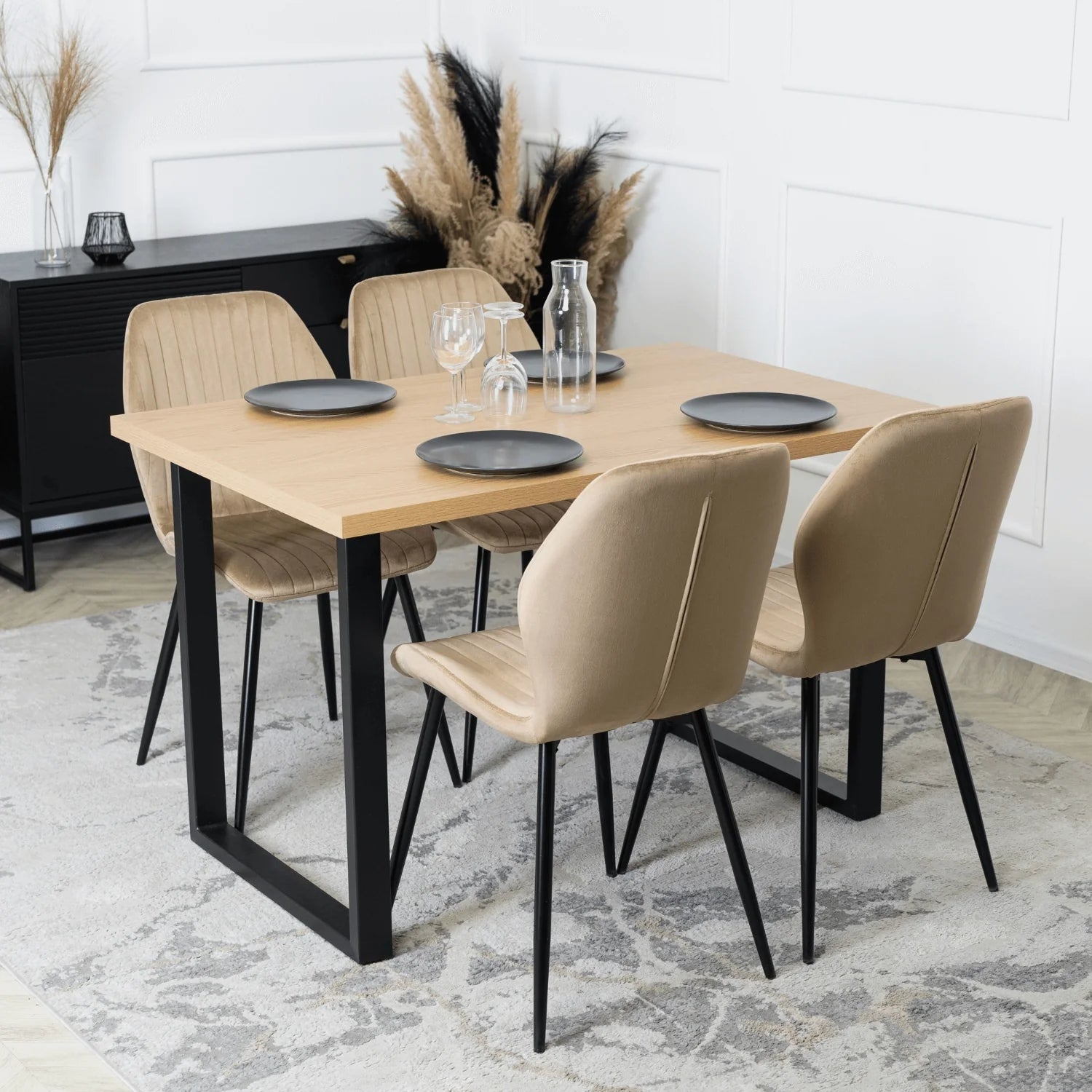 Elite LILAC Beige Velvet Chair – Timeless Elegance & Unmatched Comfort
