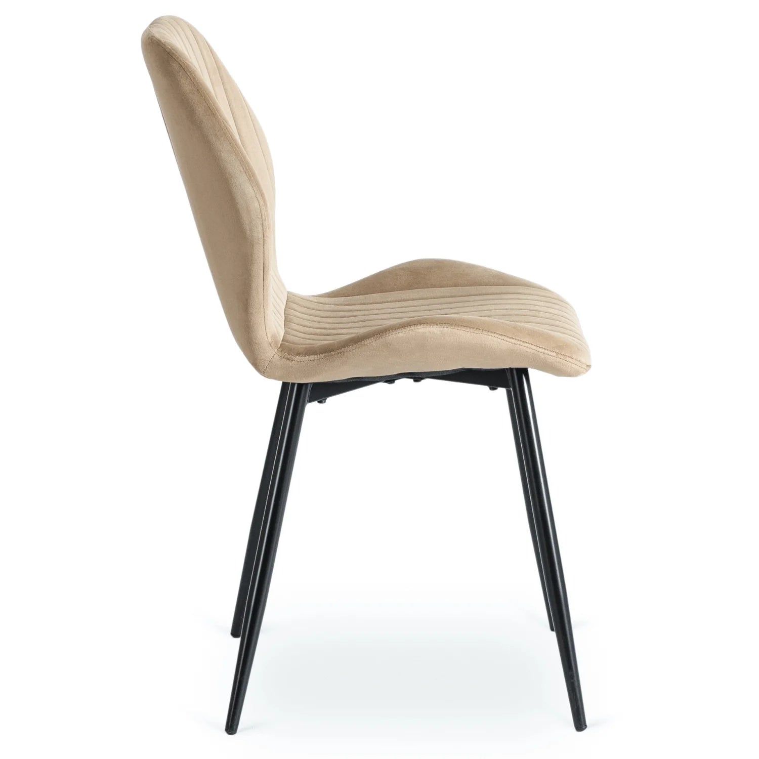 Elite LILAC Beige Velvet Chair – Timeless Elegance & Unmatched Comfort
