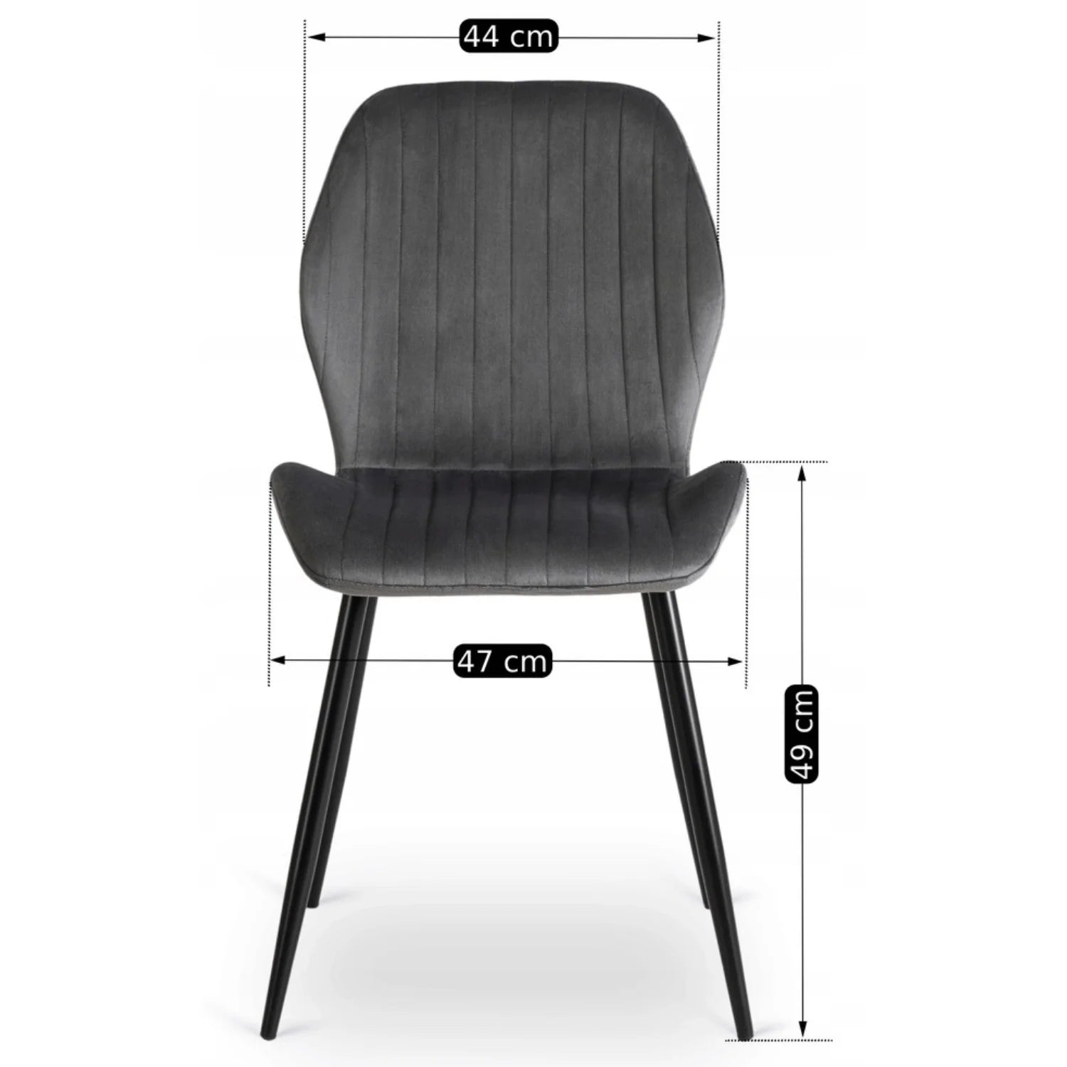 Elite LILAC Grey Velvet Chair – A Perfect Fusion of Elegance & Comfort