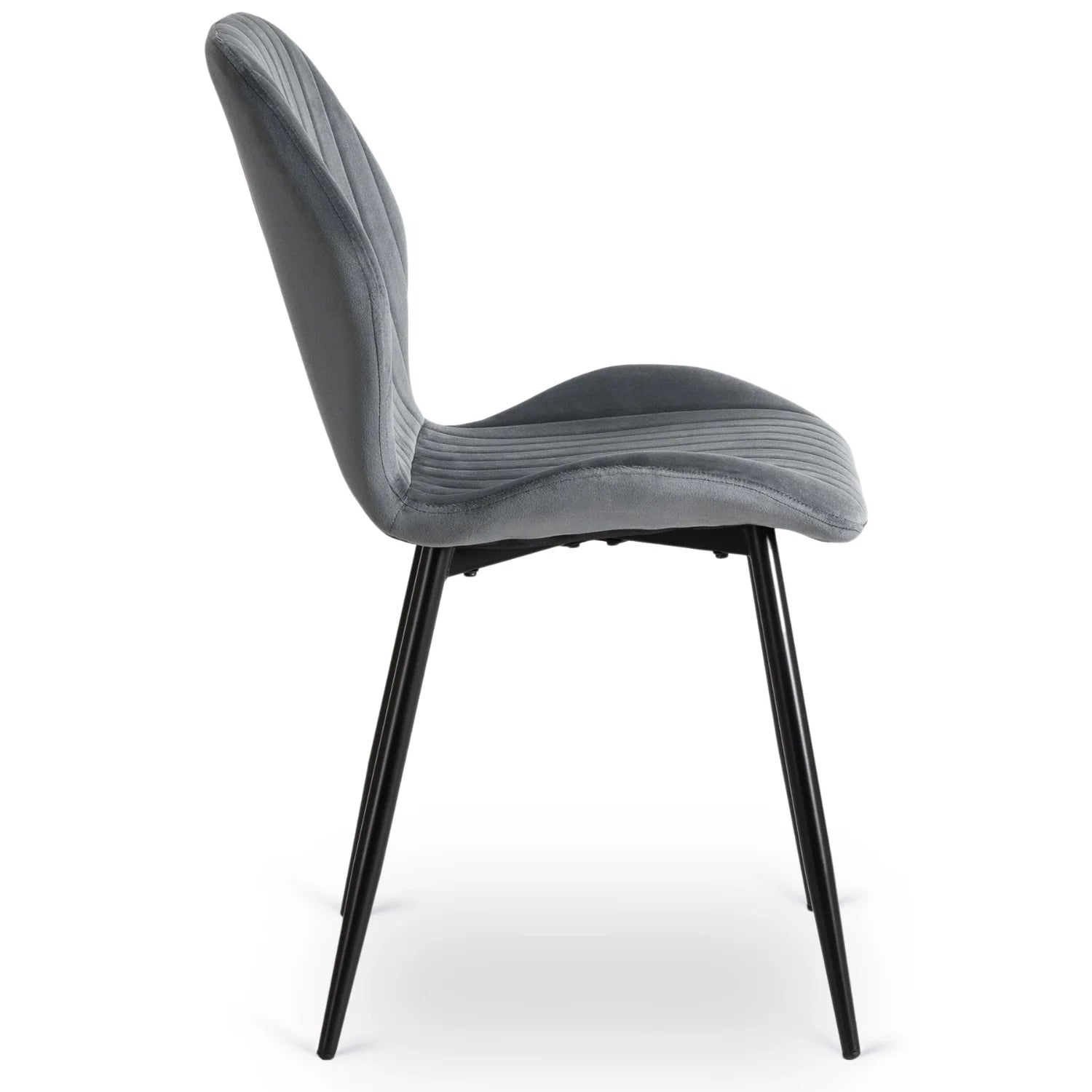 Elite LILAC Grey Velvet Chair – A Perfect Fusion of Elegance & Comfort
