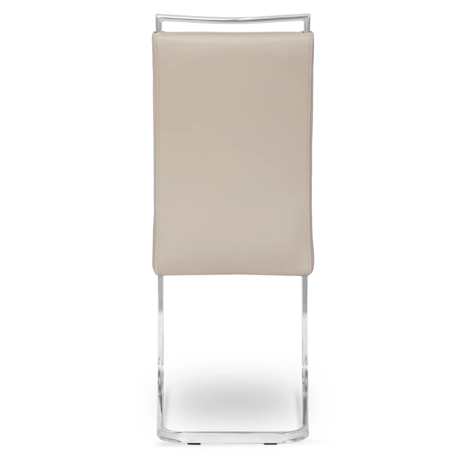 Elite LOCA Beige Eco-Leather Chair – Elegant Comfort for Modern Interiors