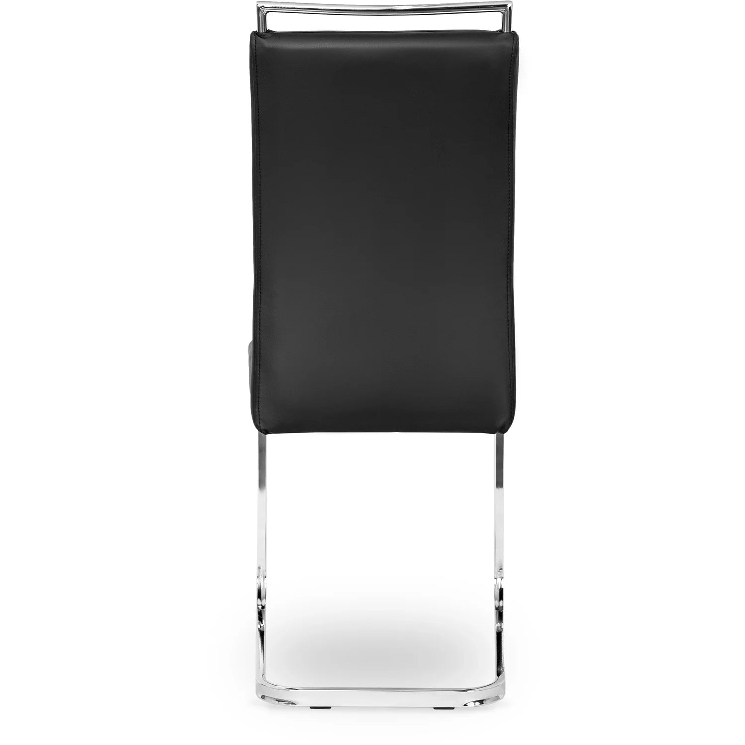 Elite LOCA Black Eco-Leather Chair – Modern Elegance & Comfort