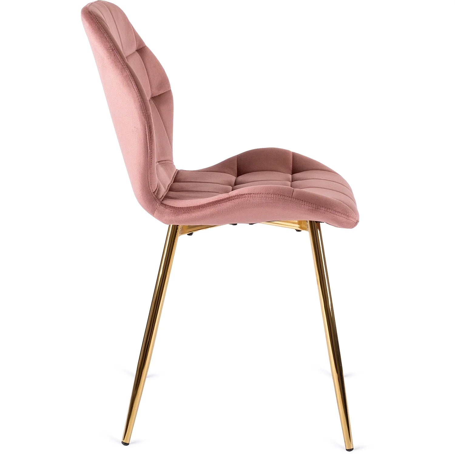 Elite LUCKY Pink Velvet Chair – A Statement of Elegance & Comfort
