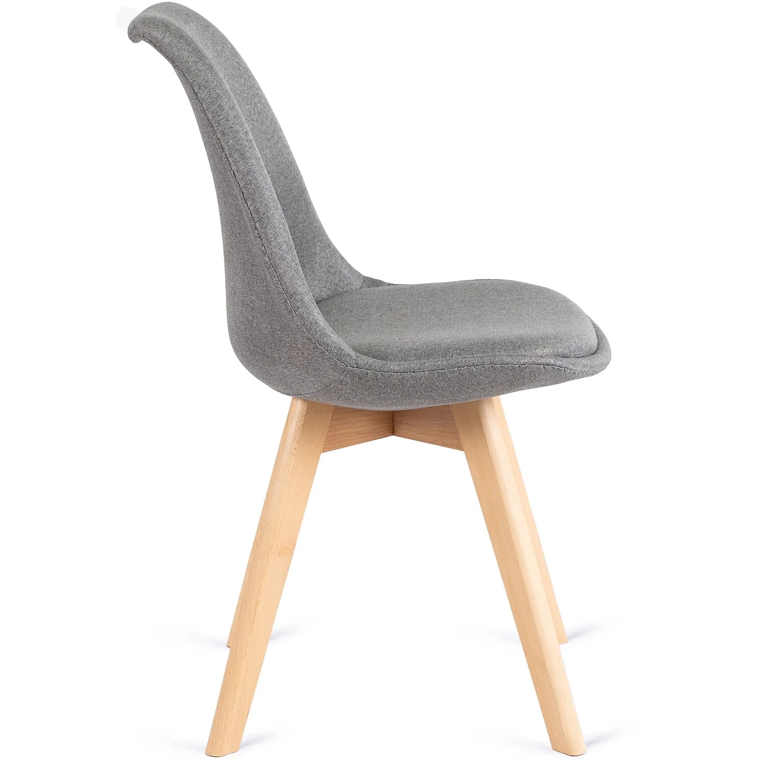 Elite NEVEL Grauer Stuhl – Minimalistischer Komfort und Stil