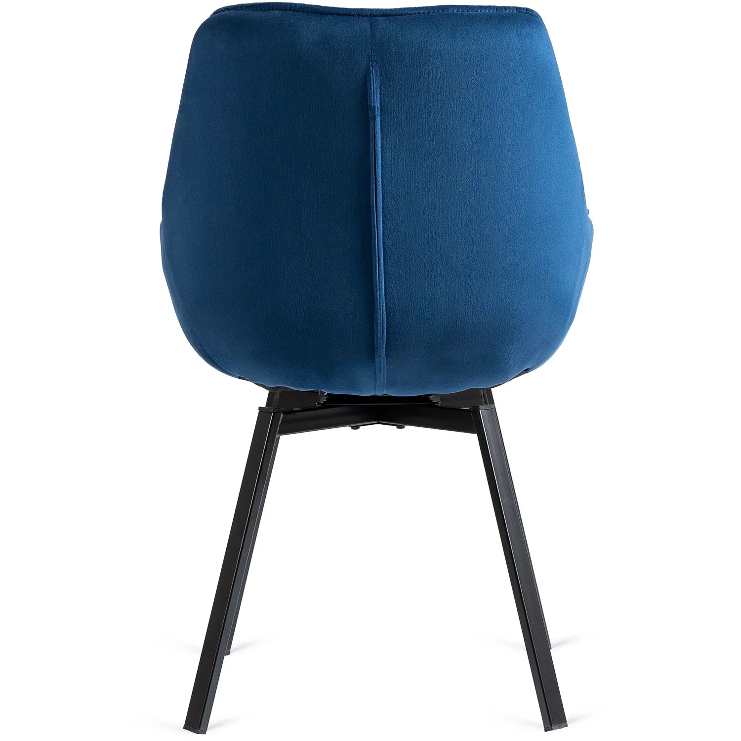 Elite LUNA Navy Blue Velvet Swivel Chair – Luxurious Comfort & Style