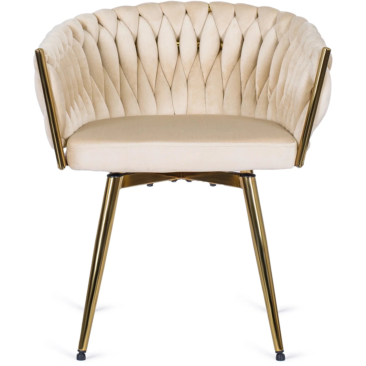 Elite RUBI Swivel Velvet Chair – Luxurious Comfort & Modern Glamour