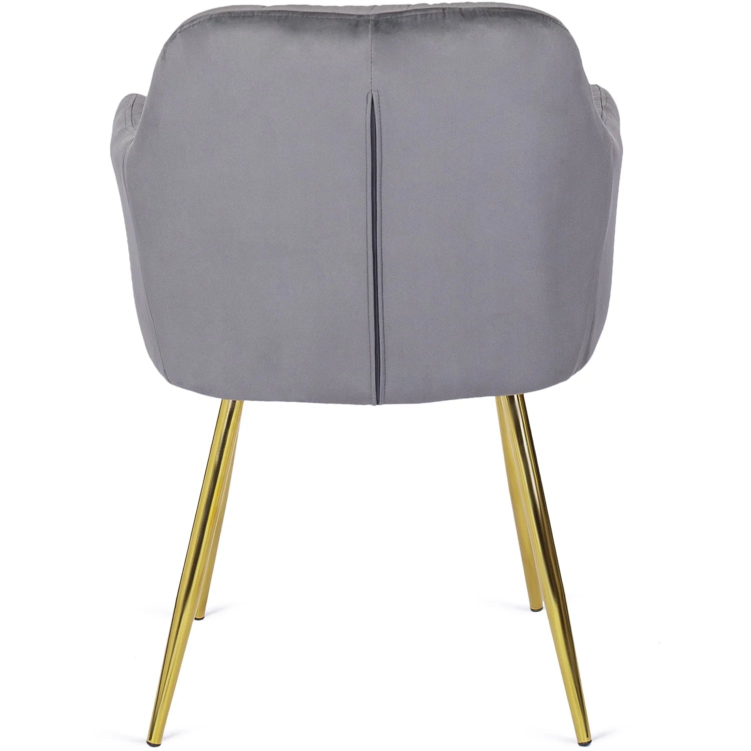 Elite RAYA Gray Velvet Chair – Elegance Meets Comfort