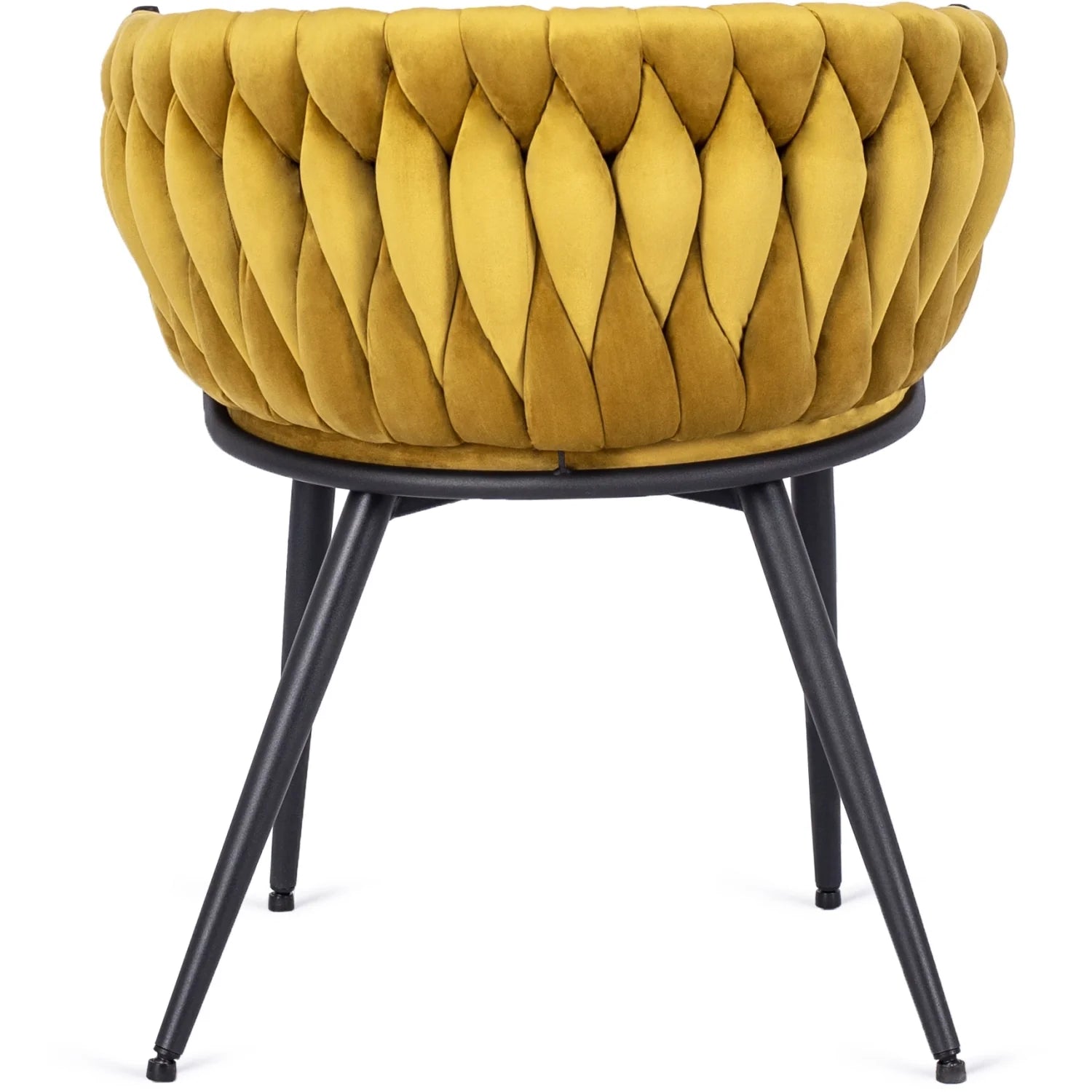 Elite EMPOLI Mustard Velvet Chair – A Bold Statement in Comfort & Style