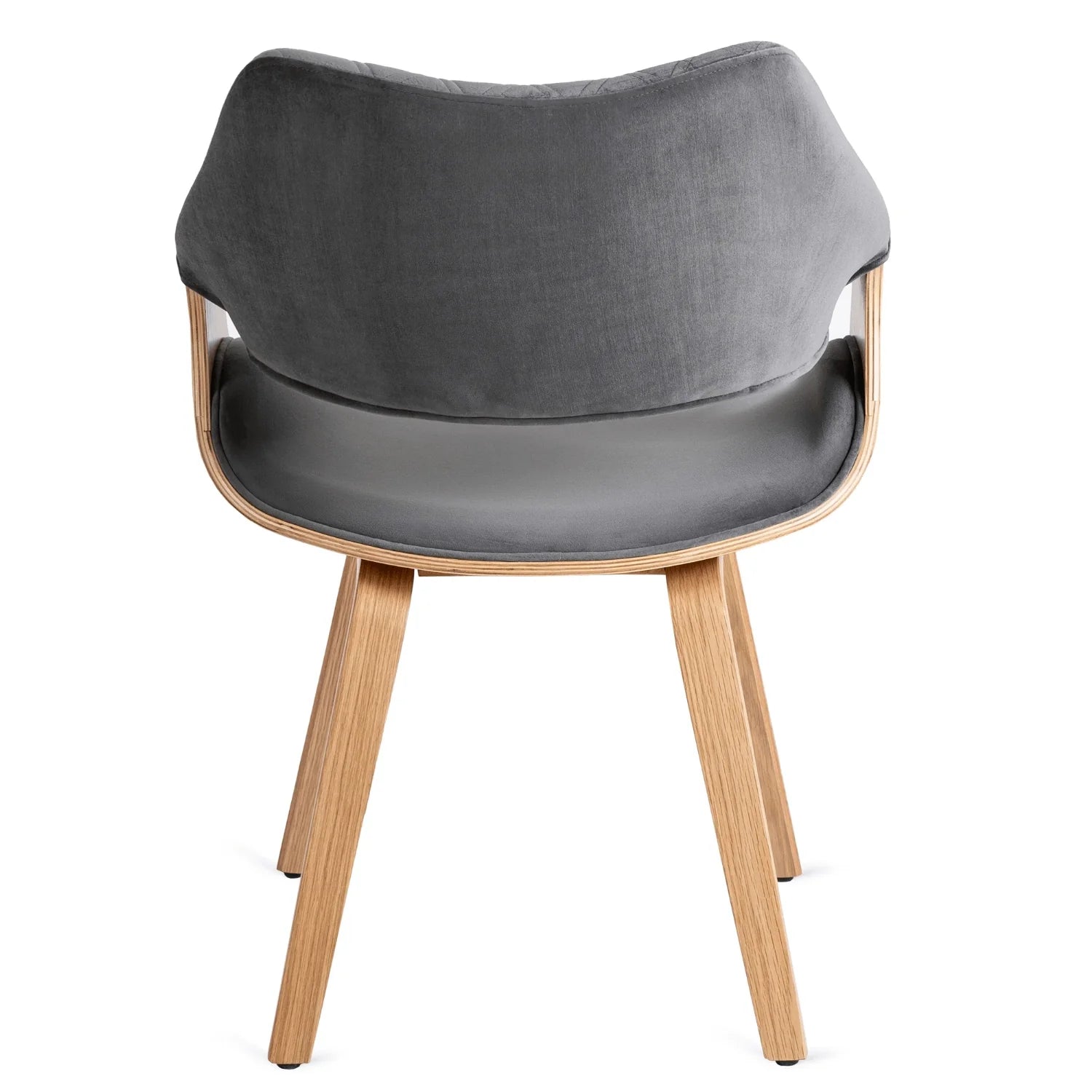 Elite LUISE Gray Velvet Chair – A Stylish Blend of Comfort and Elegance