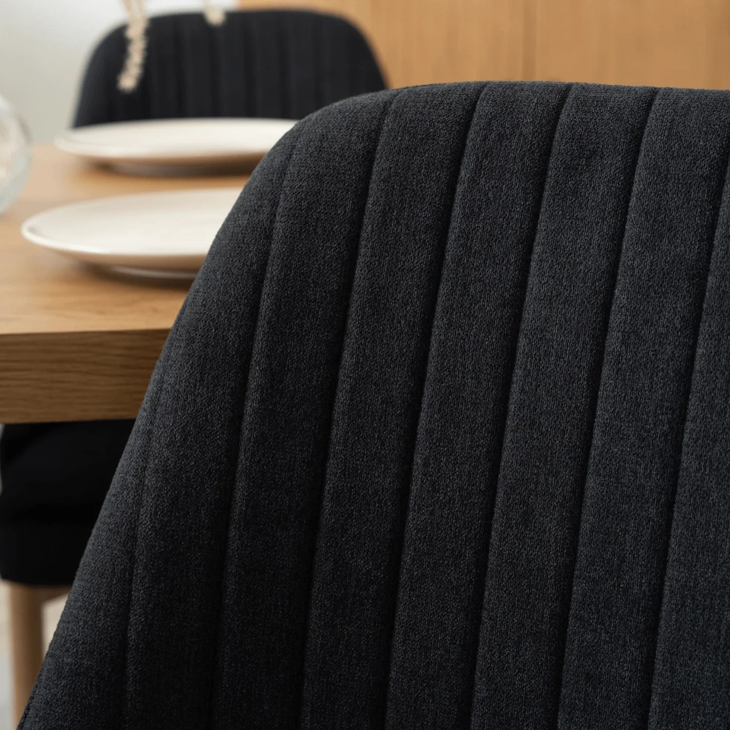 Elite TORINO Black Fabric Chair – A Stylish & Comfortable Seating Choice