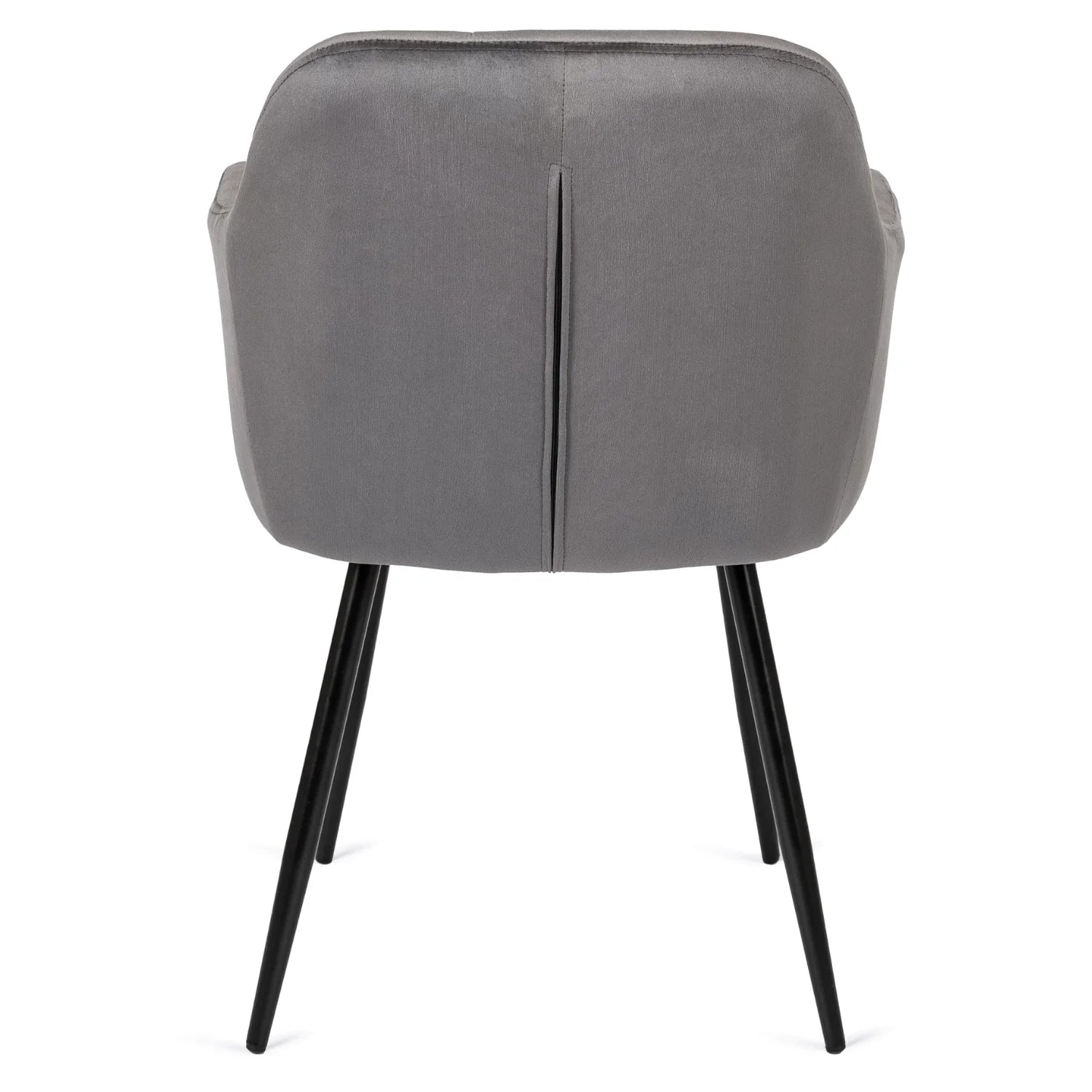 Elite VIKI Grey Velvet Chair – A Blend of Elegance & Comfort