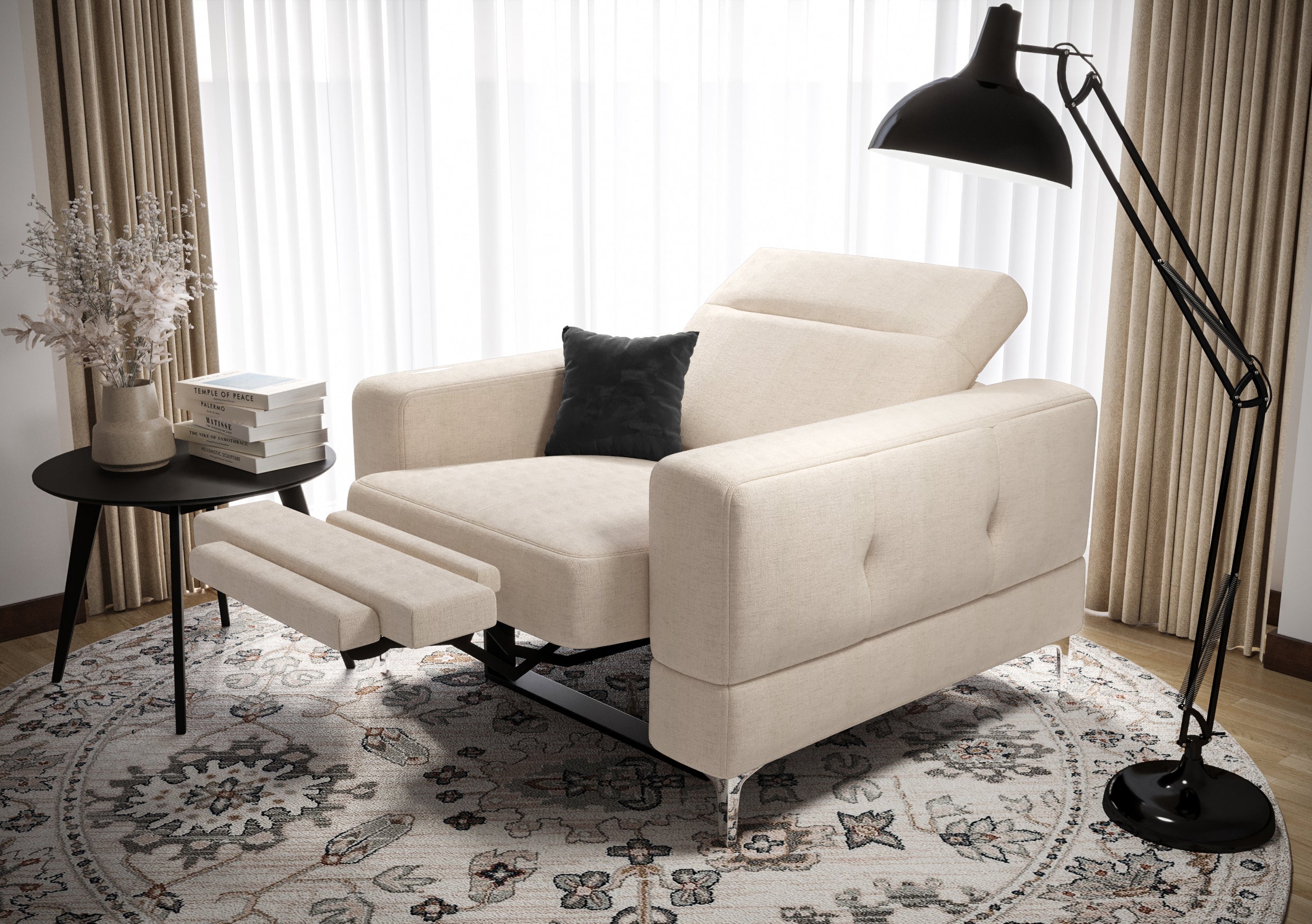 Polstersessel G-Malibu Relax: Moderner Komfort trifft klassischen Stil
