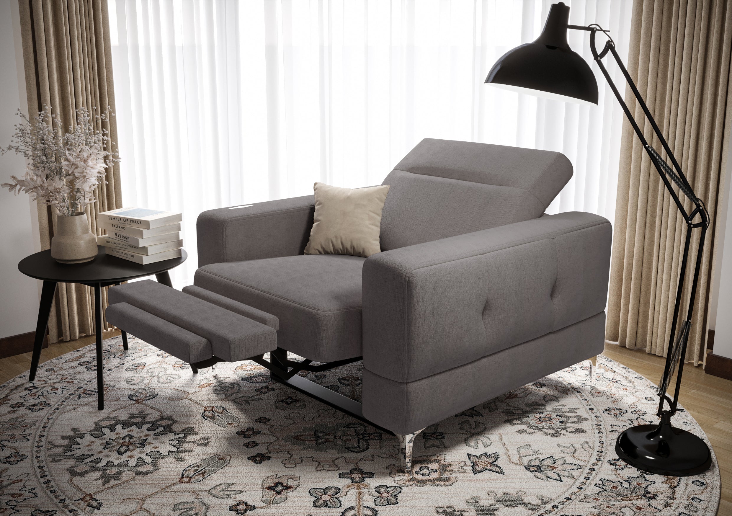 Polstersessel G-Malibu Relax: Moderner Komfort trifft klassischen Stil