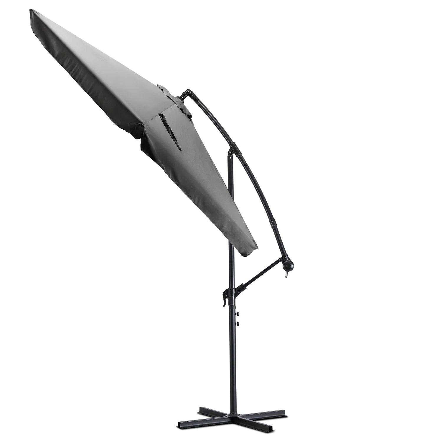 Elite AKRON Garden Umbrella Grey - Stylish & Functional Shade