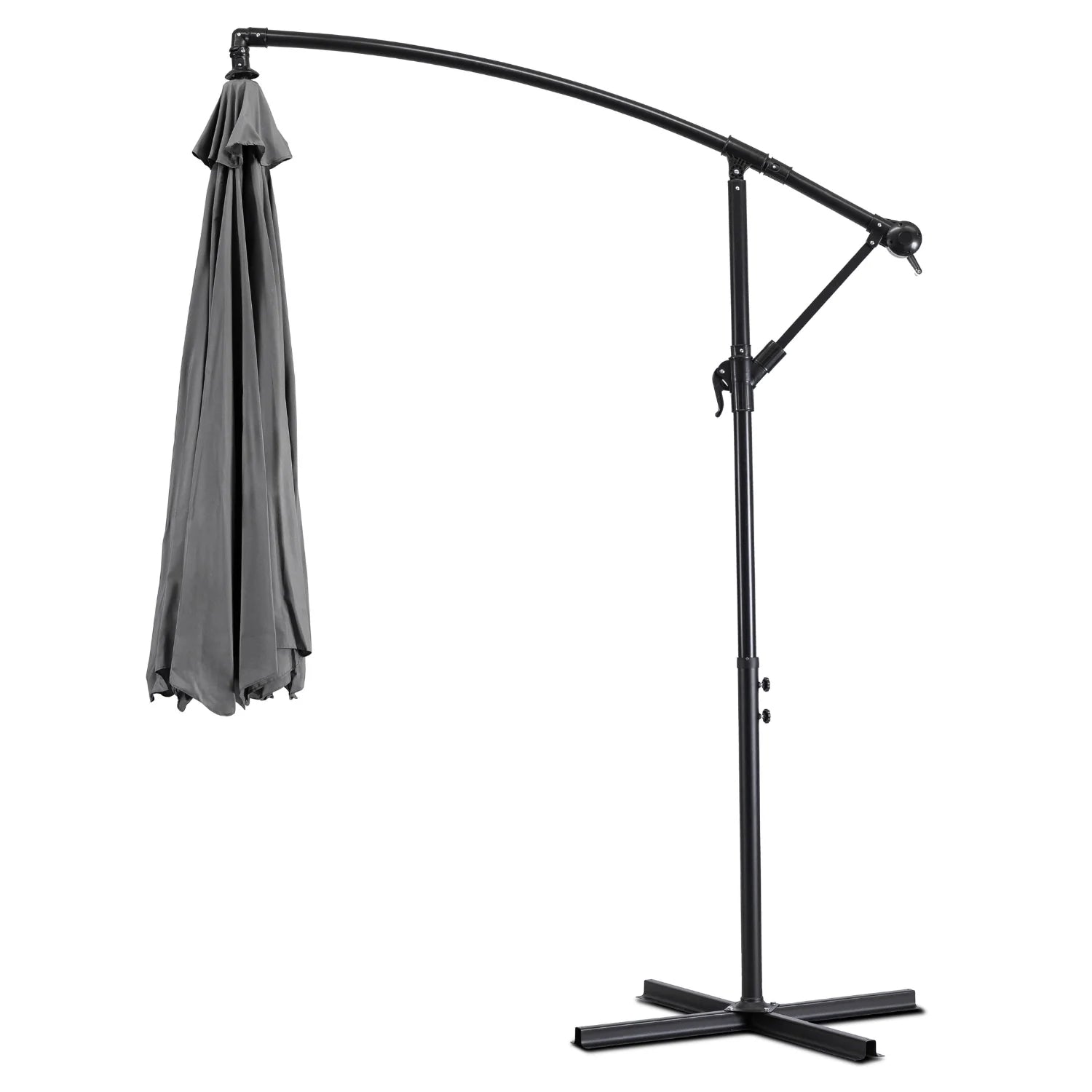 Elite AKRON Garden Umbrella Grey - Stylish & Functional Shade