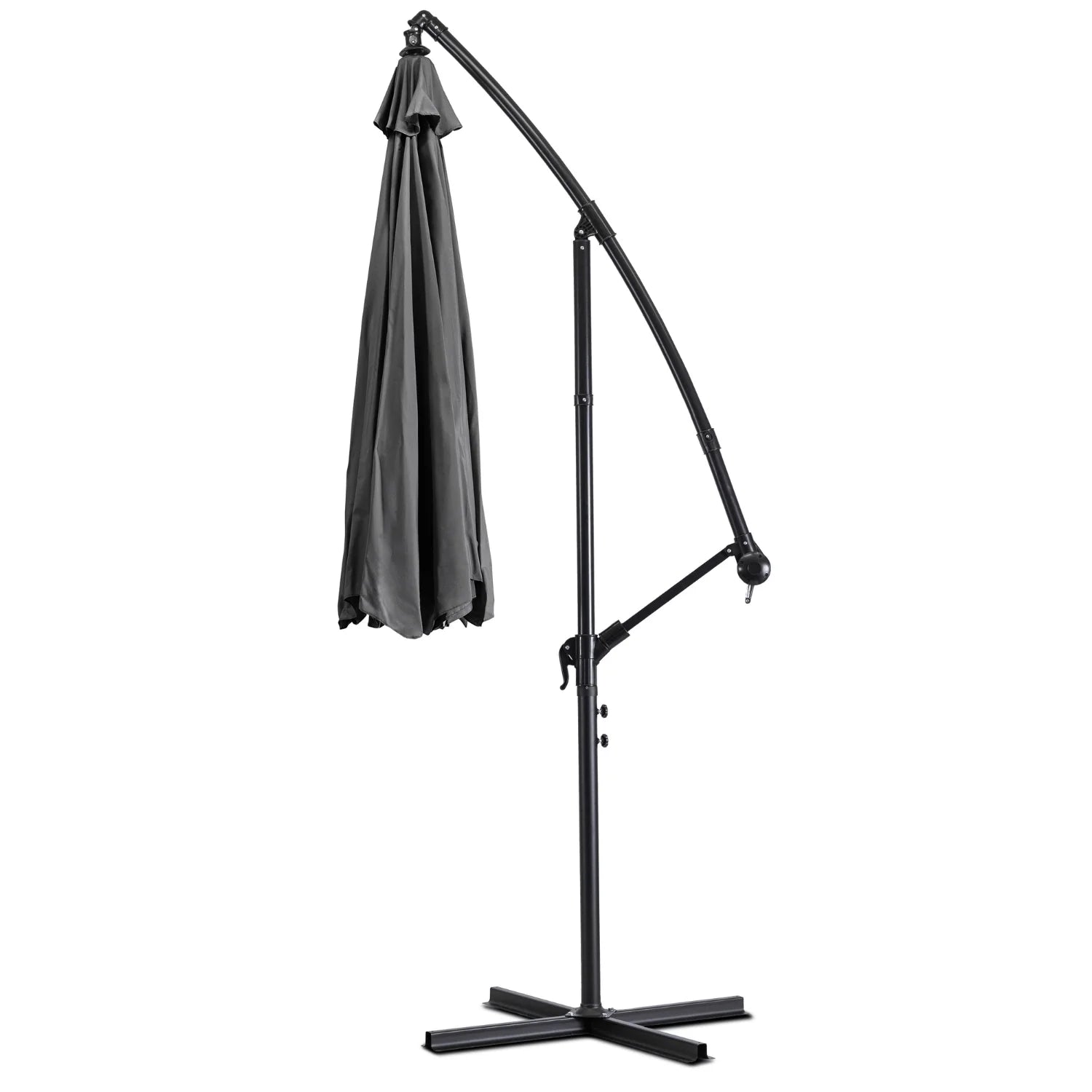 Elite AKRON Garden Umbrella Grey - Stylish & Functional Shade