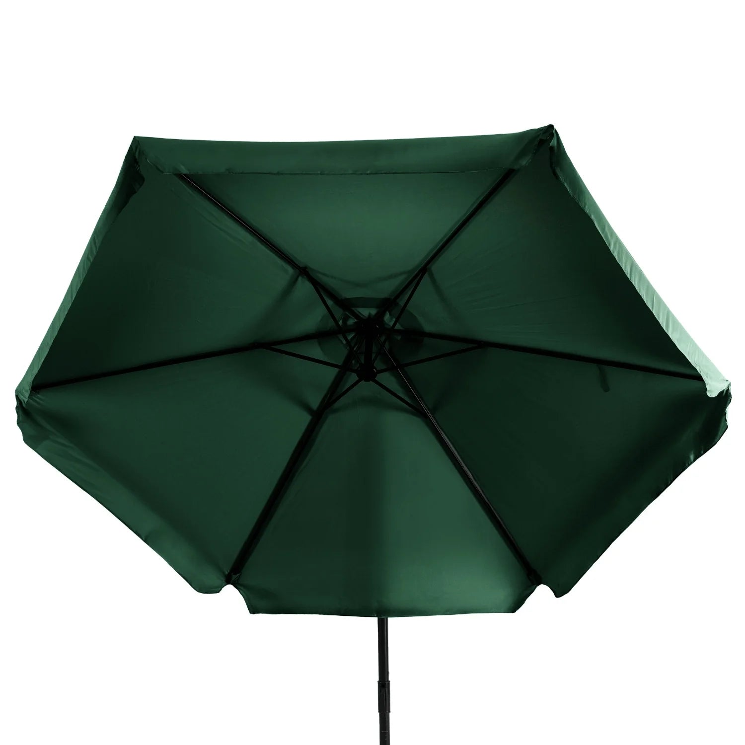 Elite AKRON Gartenschirm Grün - Großer wasserdichter Sonnenschirm für den Außenbereich