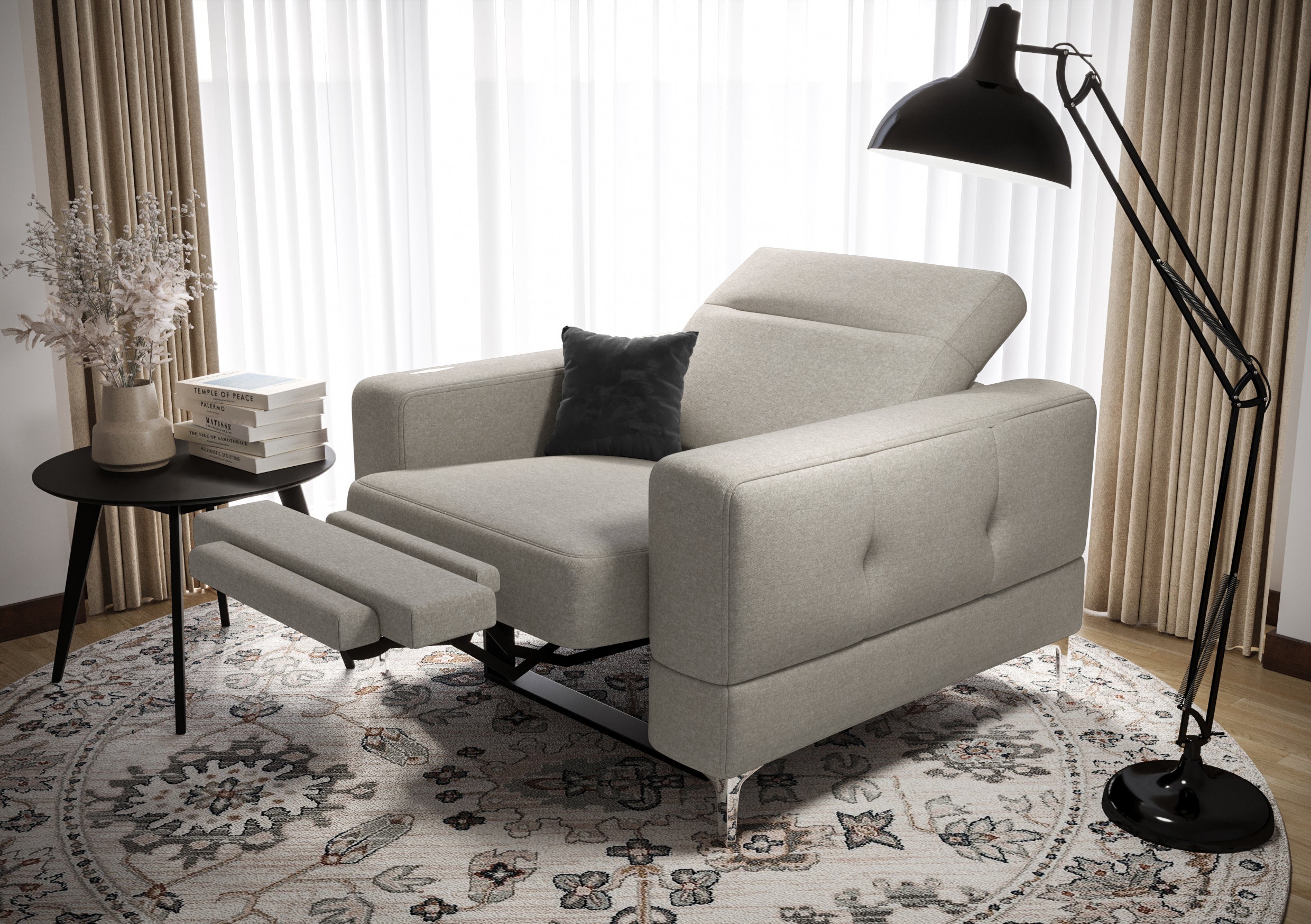 Polstersessel G-Malibu Relax: Moderner Komfort trifft klassischen Stil