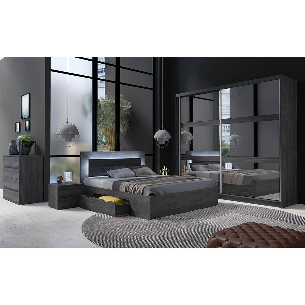 MO Togo 12 Sliding Wardrobe – Ash Portland