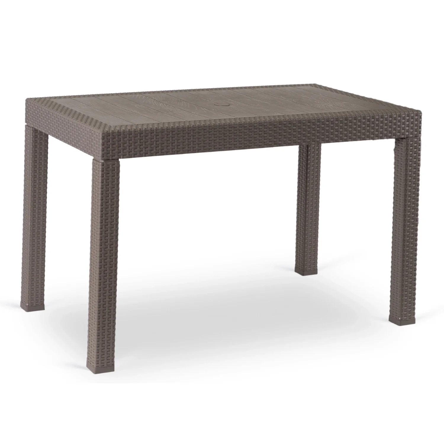 Elite FARGO Gartentisch – Braunes Technorattan