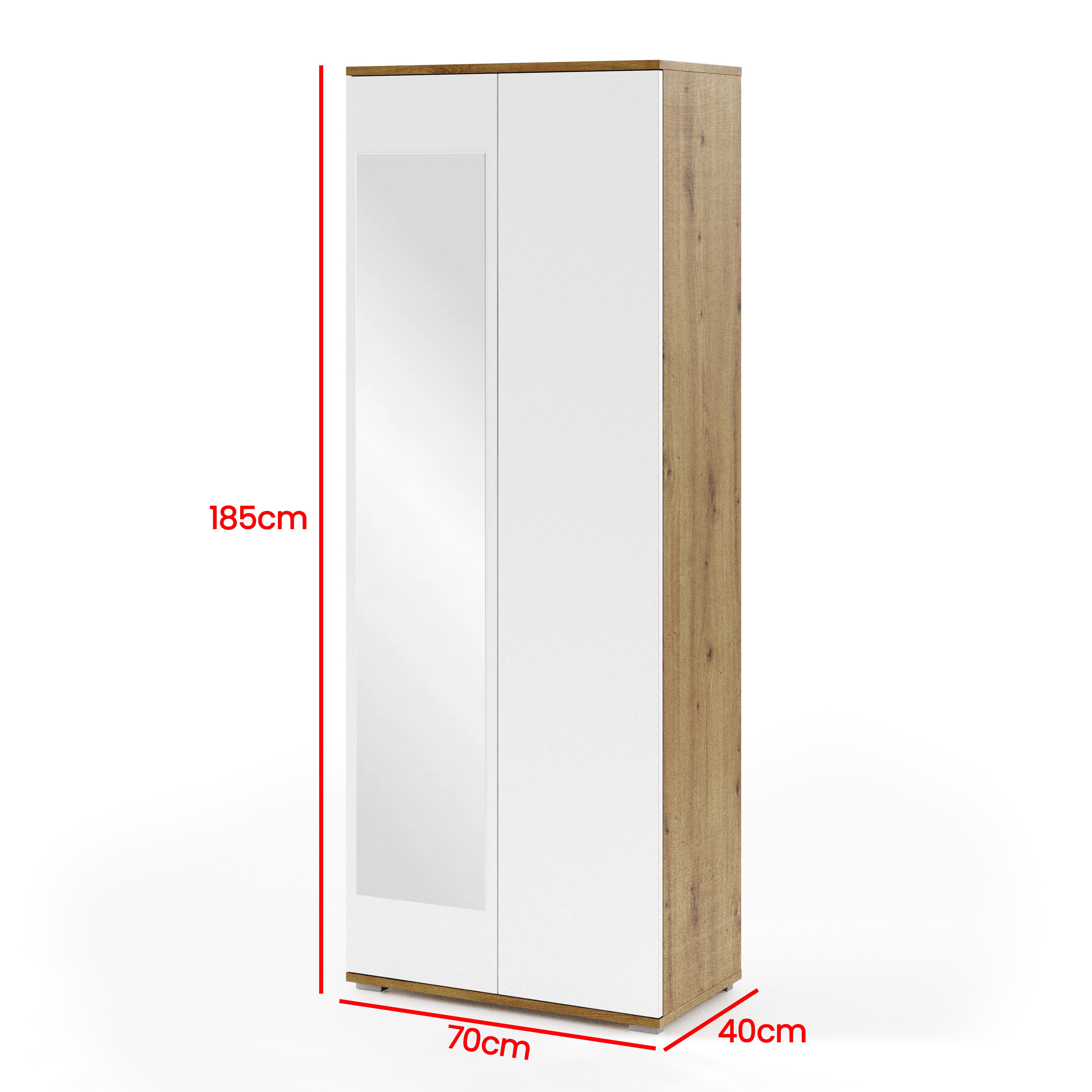 PK Sevilla 1 Hallway Wardrobe - Aqua
