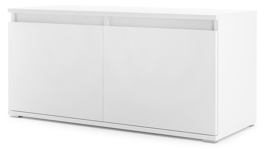 PK Emi 4 Hallway Wardrobe White - Upholstered Panels in Various Colours