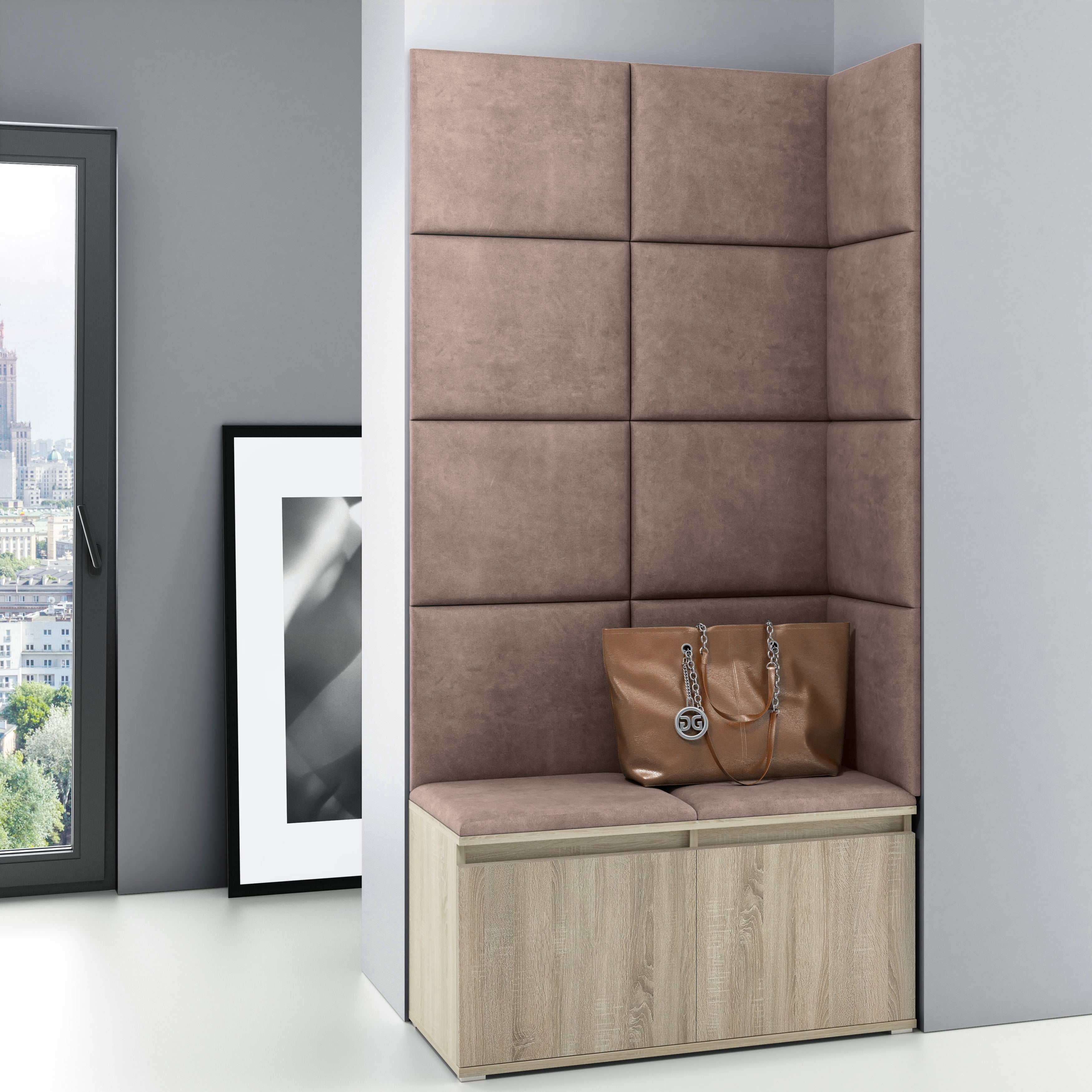 PK Emi 2 Hallway Wardrobe Sonoma - Cacao