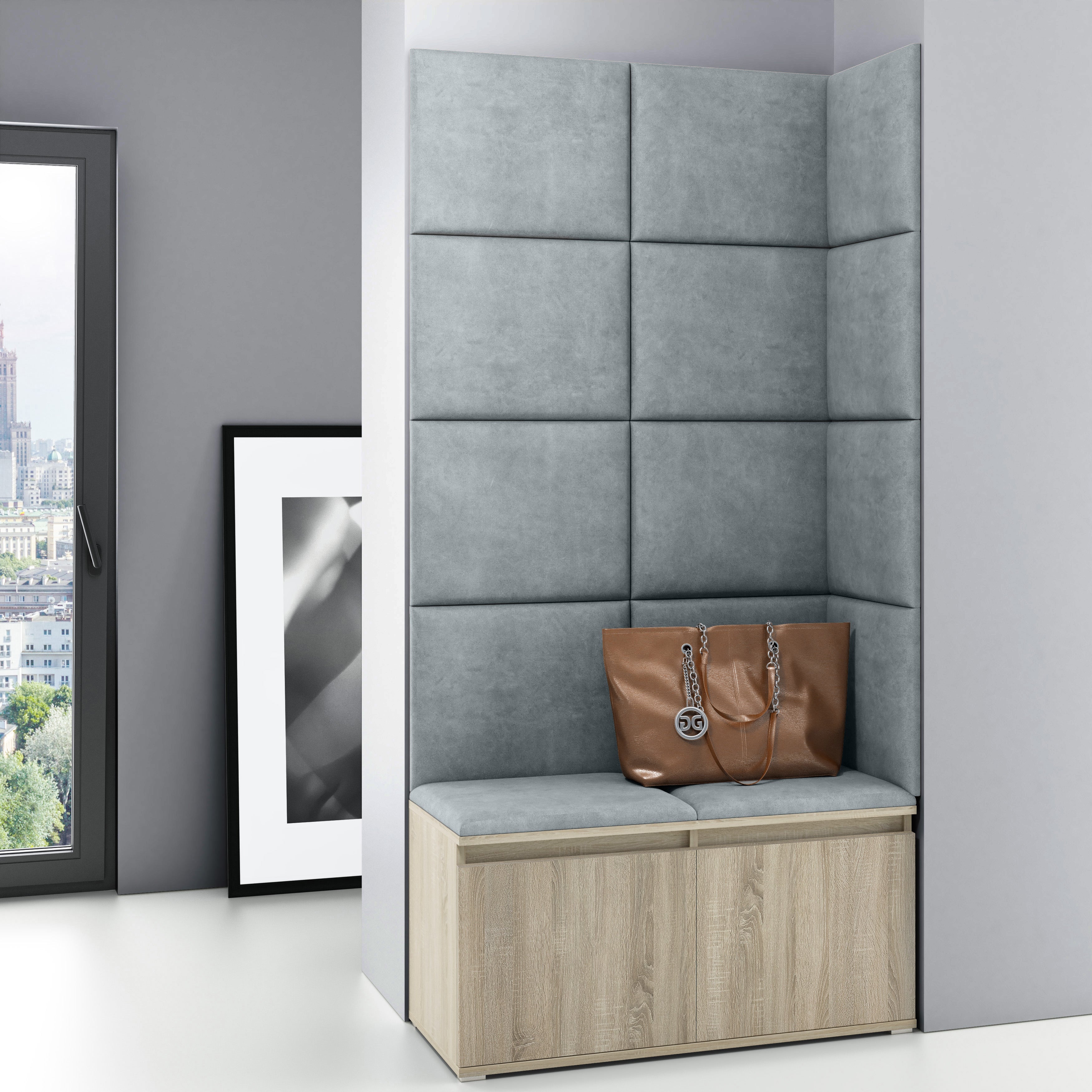 PK Emi 2 Hallway Wardrobe Sonoma - Grey