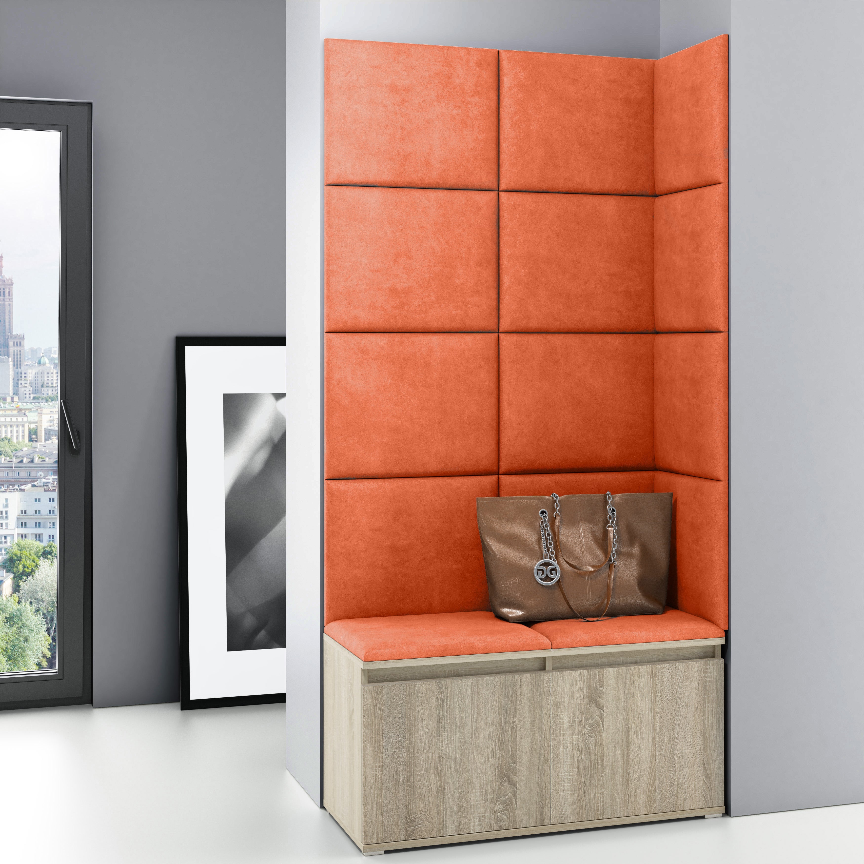 PK Emi 2 Flurgarderobe Sonoma - Orange