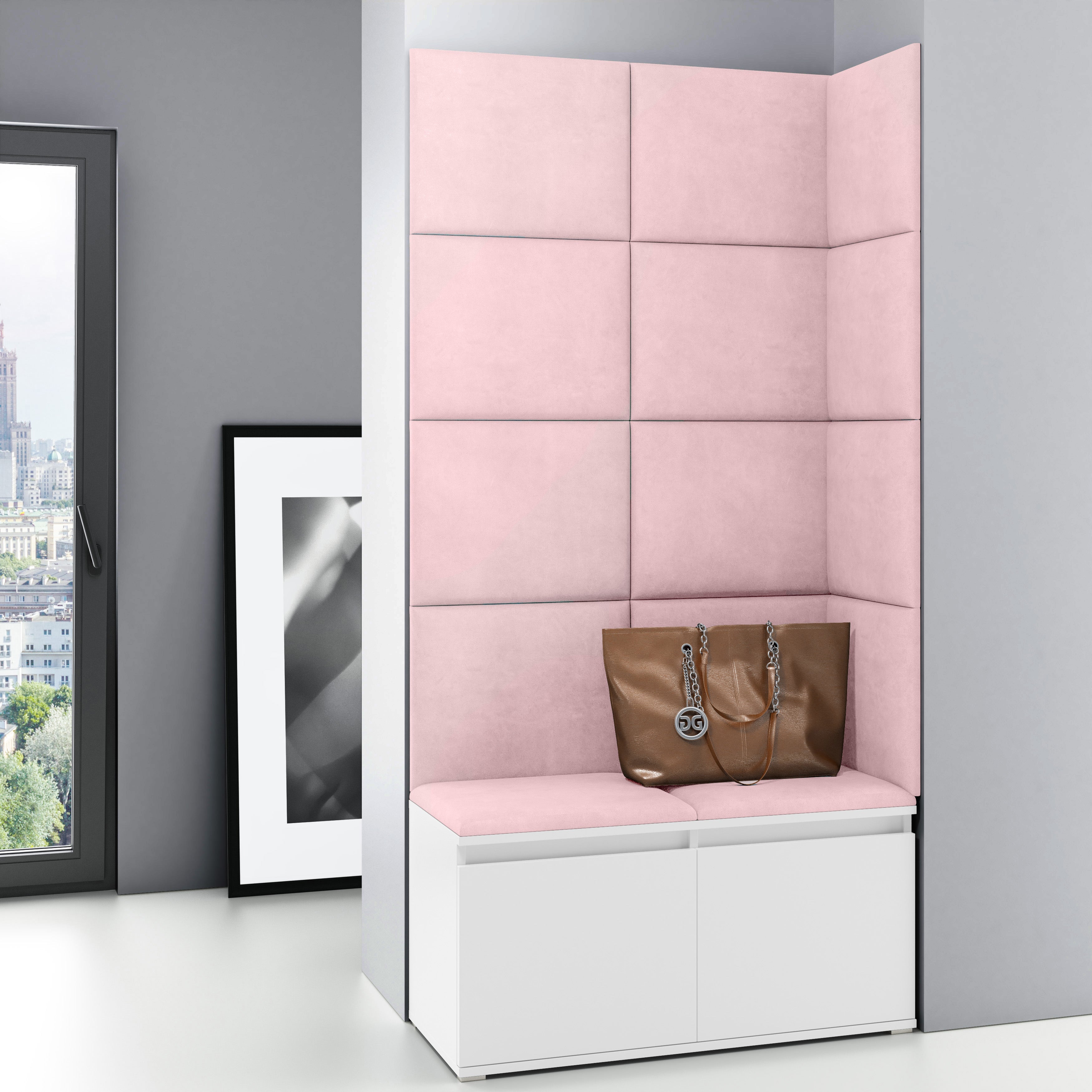 PK Emi 2 Hallway Wardrobe White - Flamingo