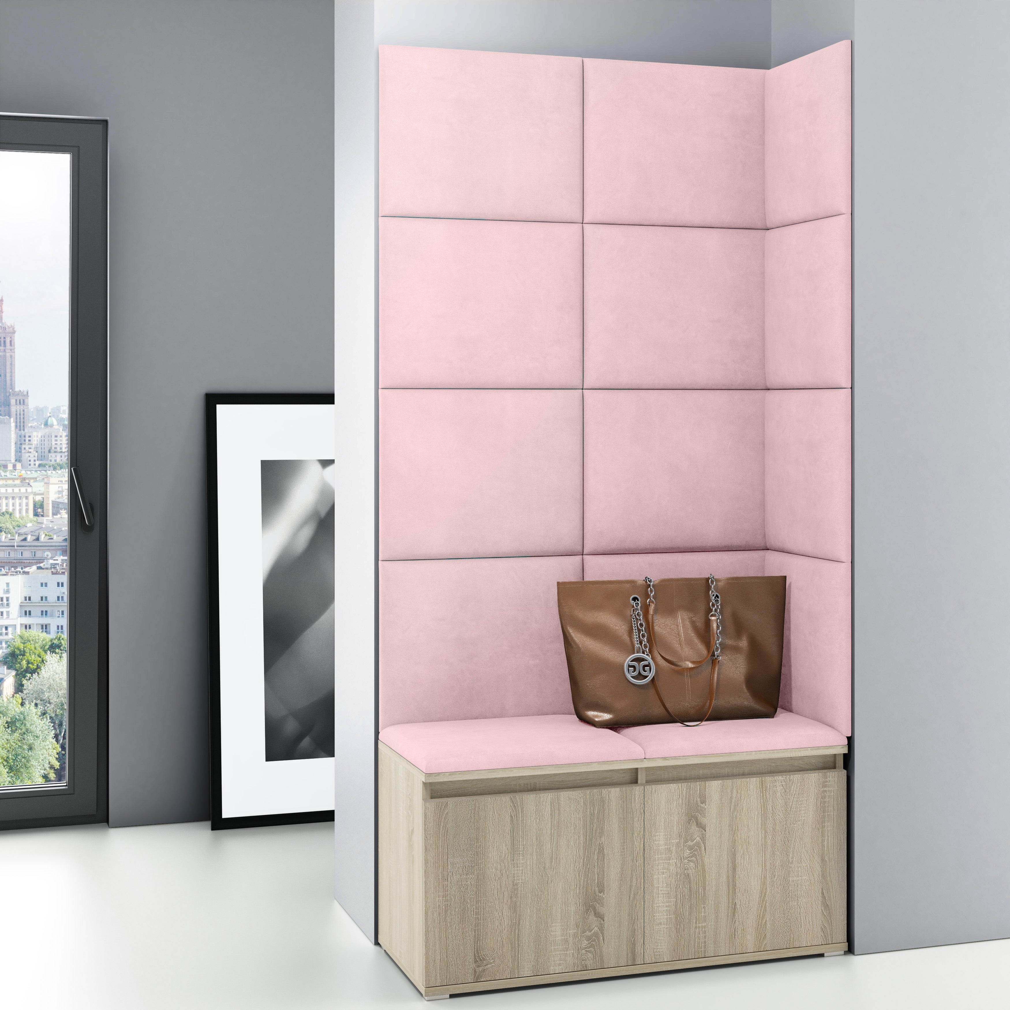 PK Emi 2 Flurgarderobe Sonoma - Flamingo