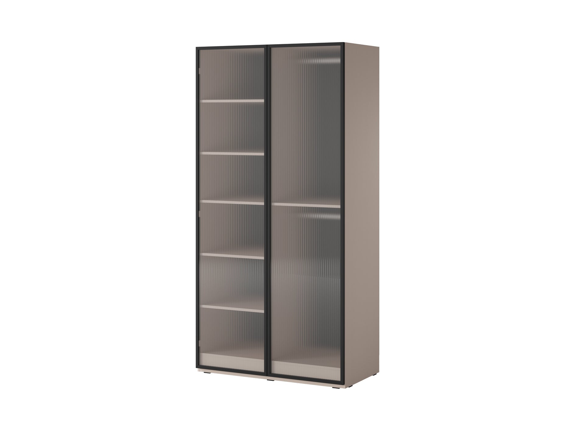 PI Sandbox Modular 2-Door Wardrobe – Flutes Beige