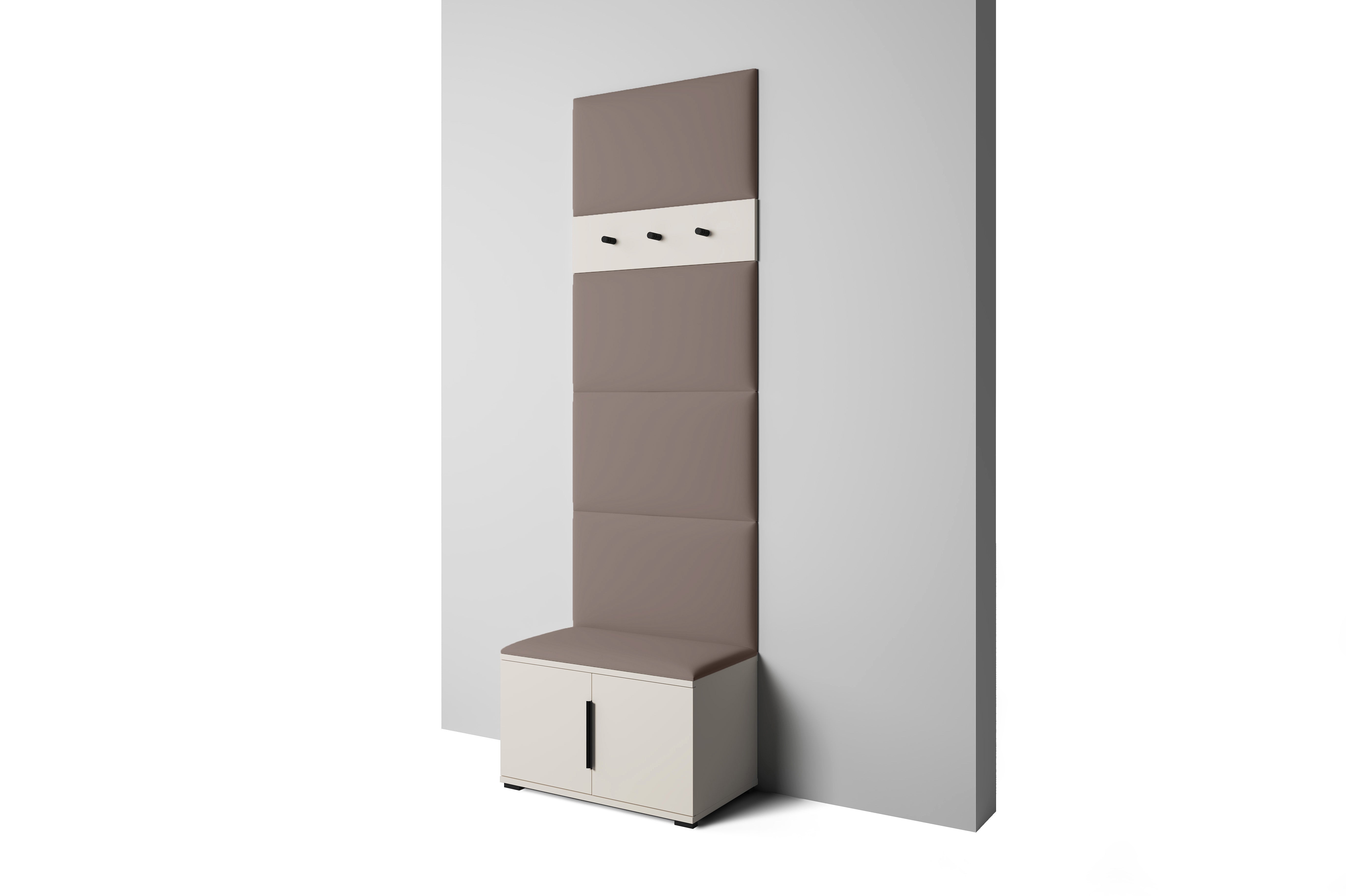 PK Bianco 6 Hallway Wardrobe Set - Mika