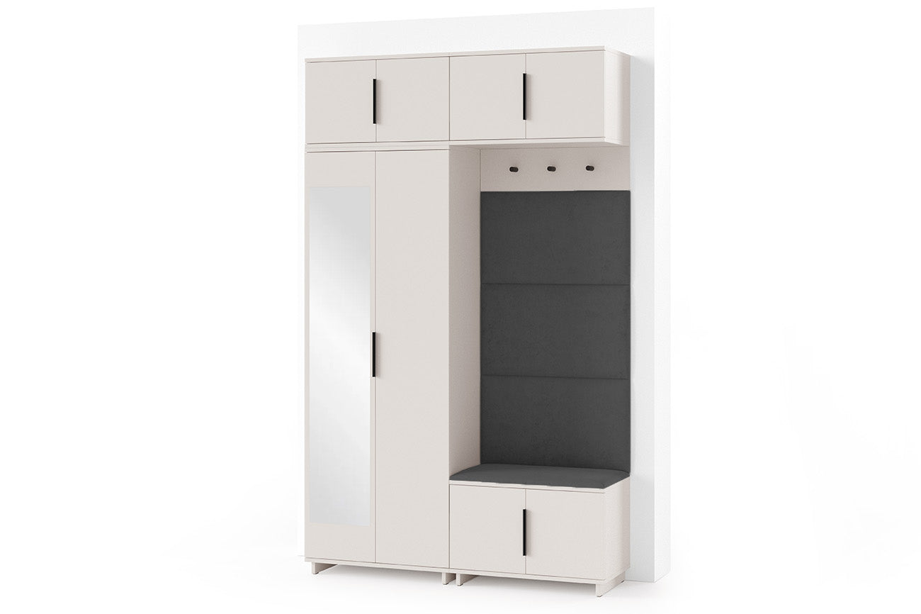 PK Bianco 1 Hallway Wardrobe Set - Graphite